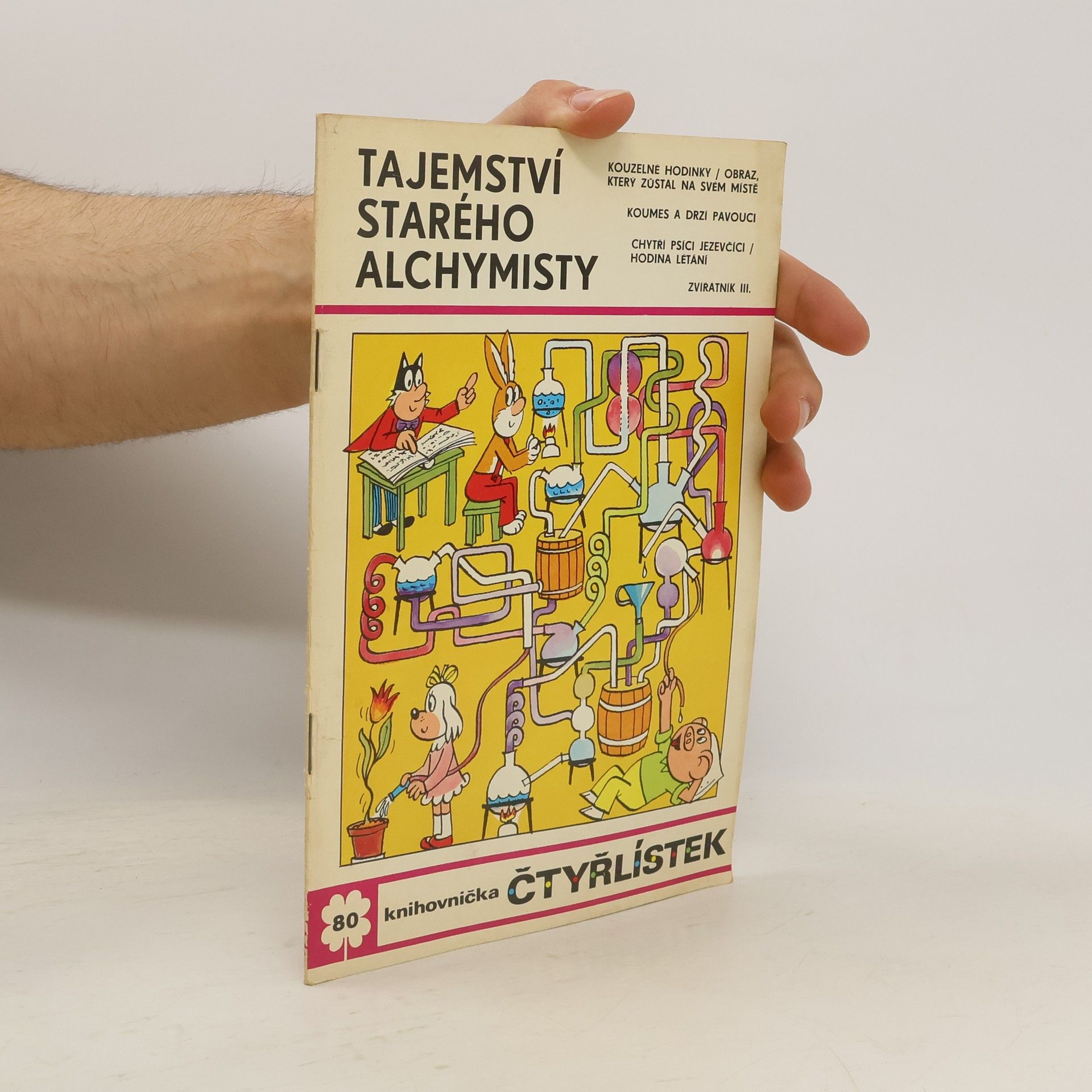 Jaroslav Němeček Čtyřlístek 80. Tajemství starého alchymisty