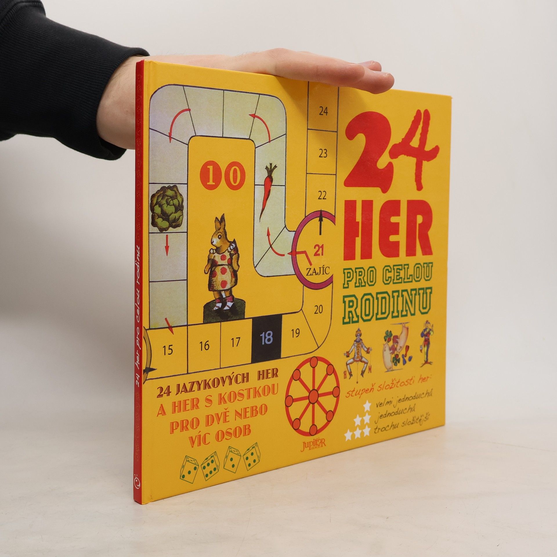 Dana Winklerová 24 her pro celou rodinu : 24 jazykových her a her s kostkou pro dvě nebo více osob