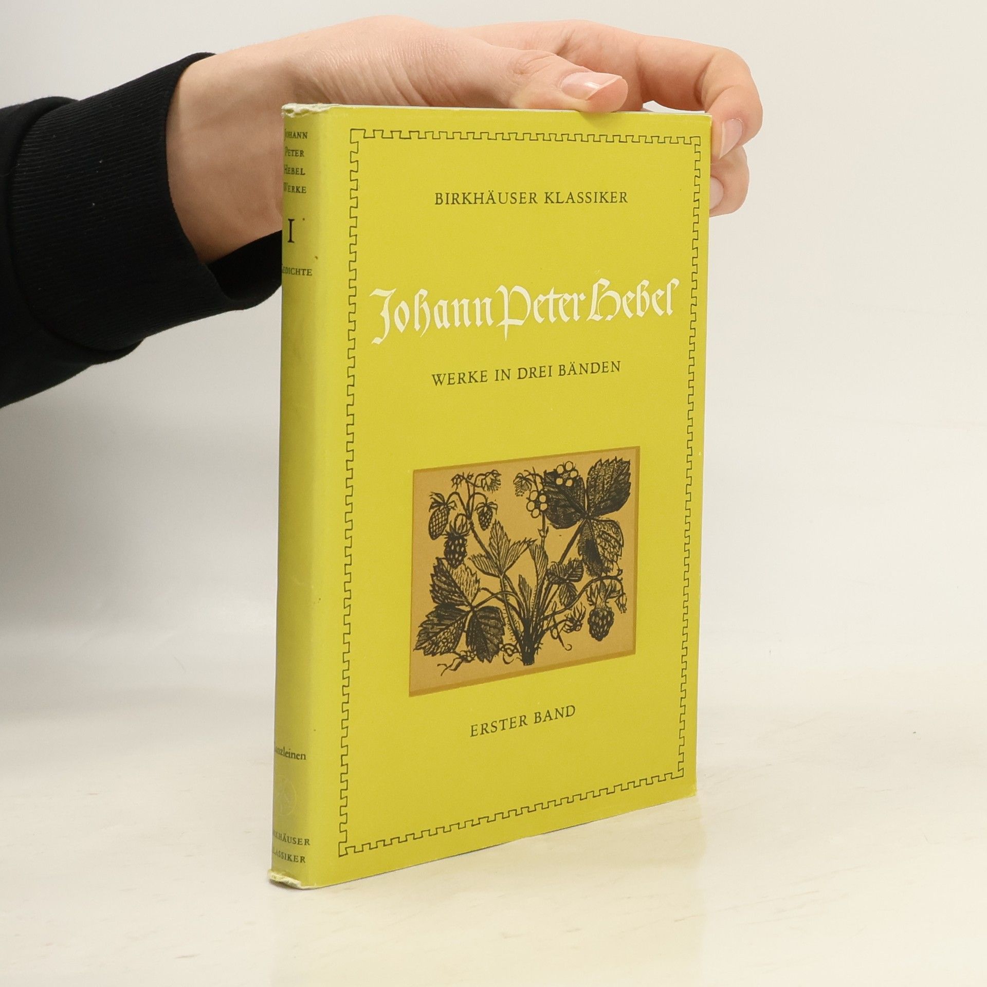 Johann Peter Hebel Johann Peter Hebel werke in drei bänden 1