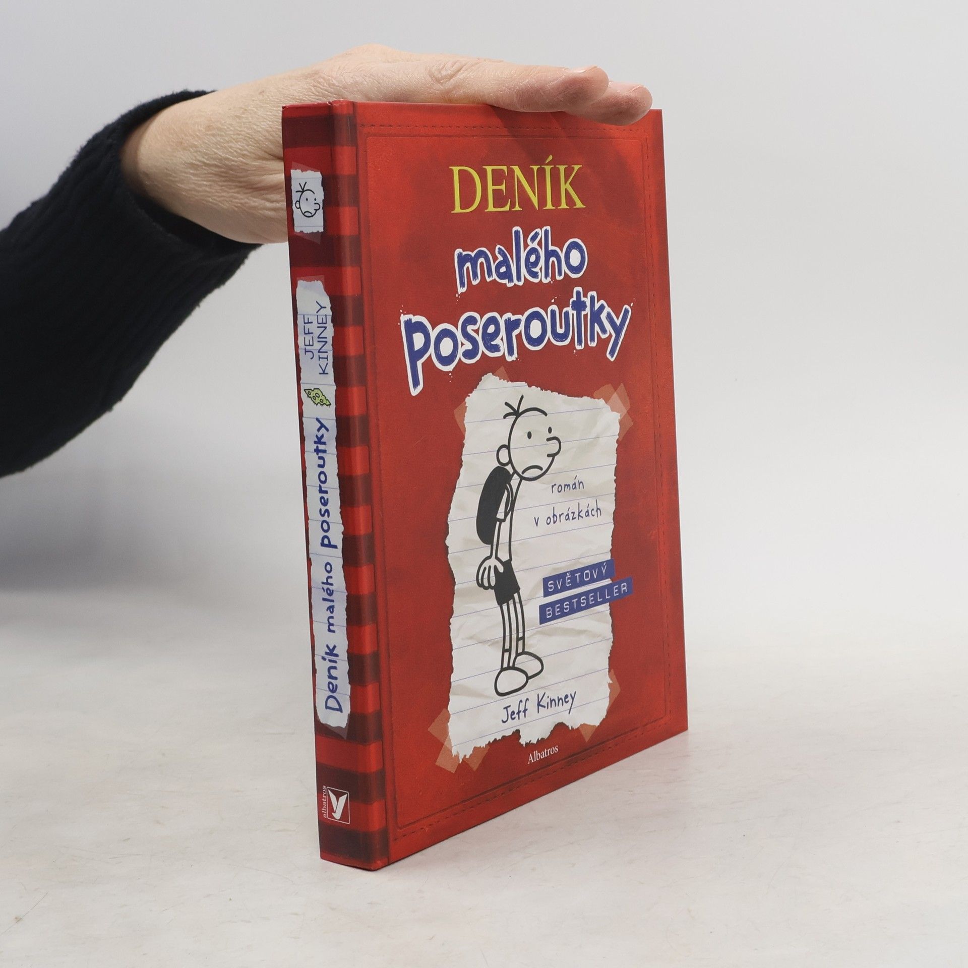 Jeff Kinney Deník malého poseroutky 1