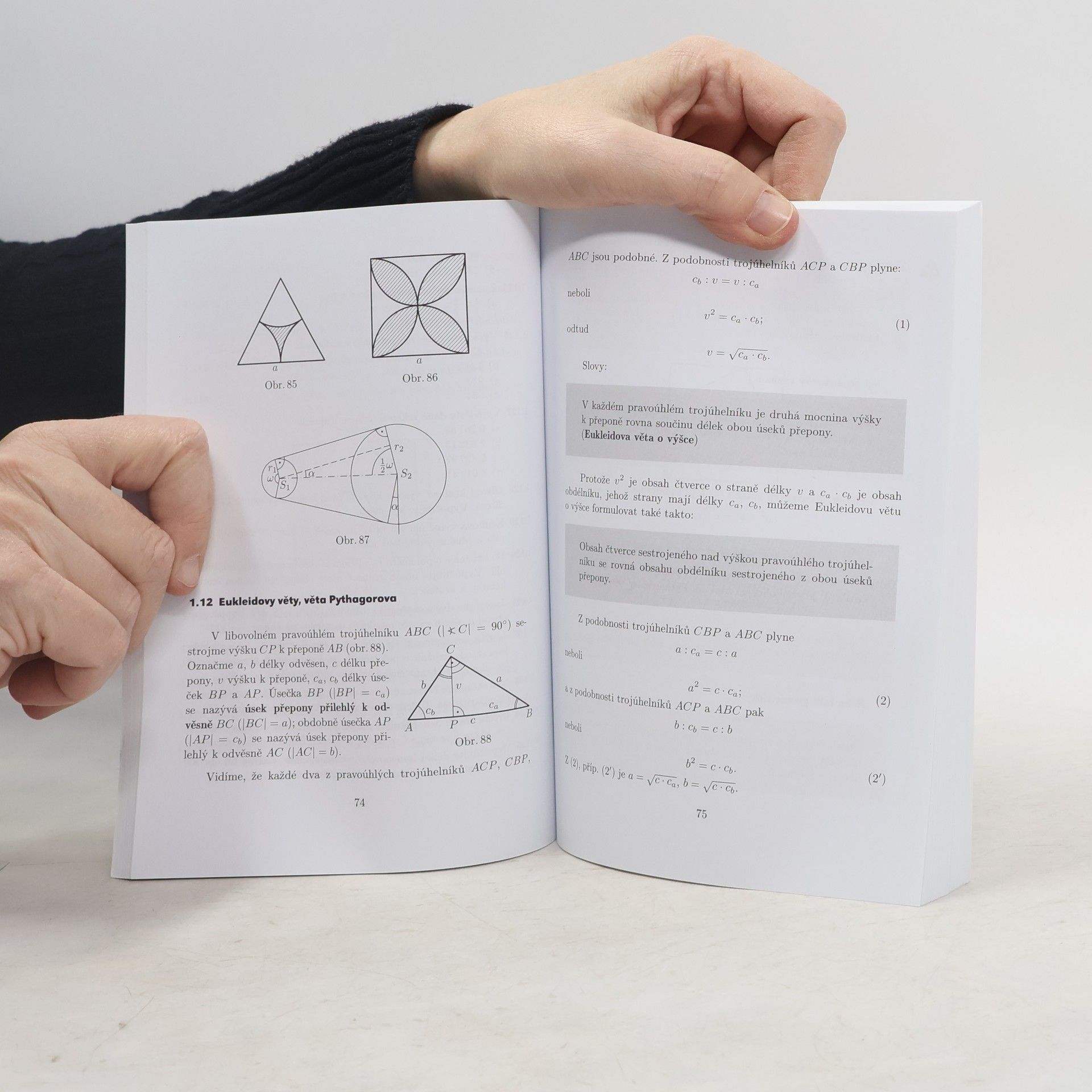 Eva Pomykalová Matematika pro gymnázia: planimetrie