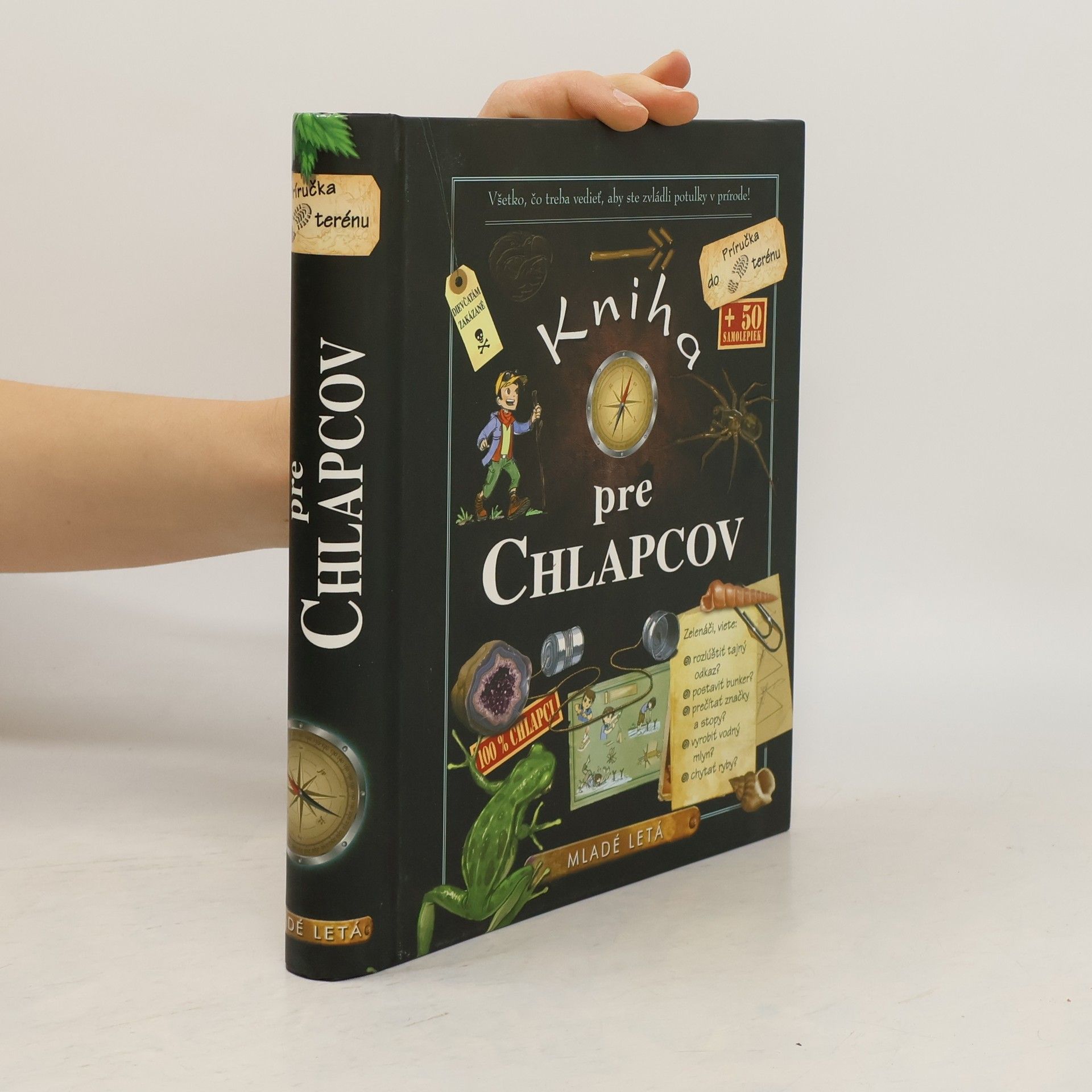 Michèle Lecreux Kniha pre chlapcov : Všetko, čo treba vedieť, aby ste zvládli potulky v prírode!