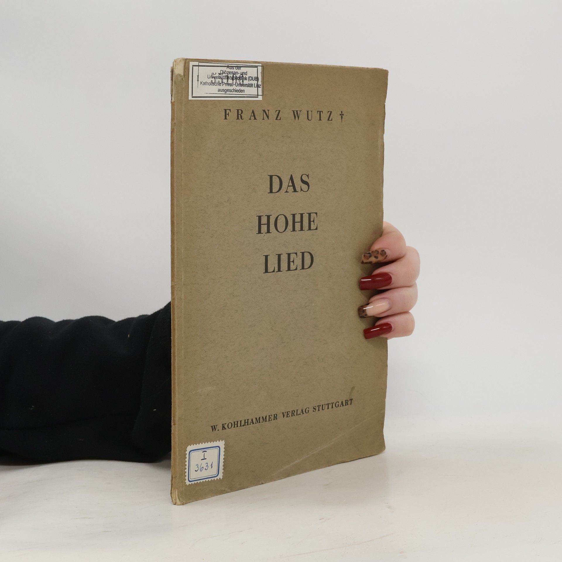 Franz Wutz Das Hohelied