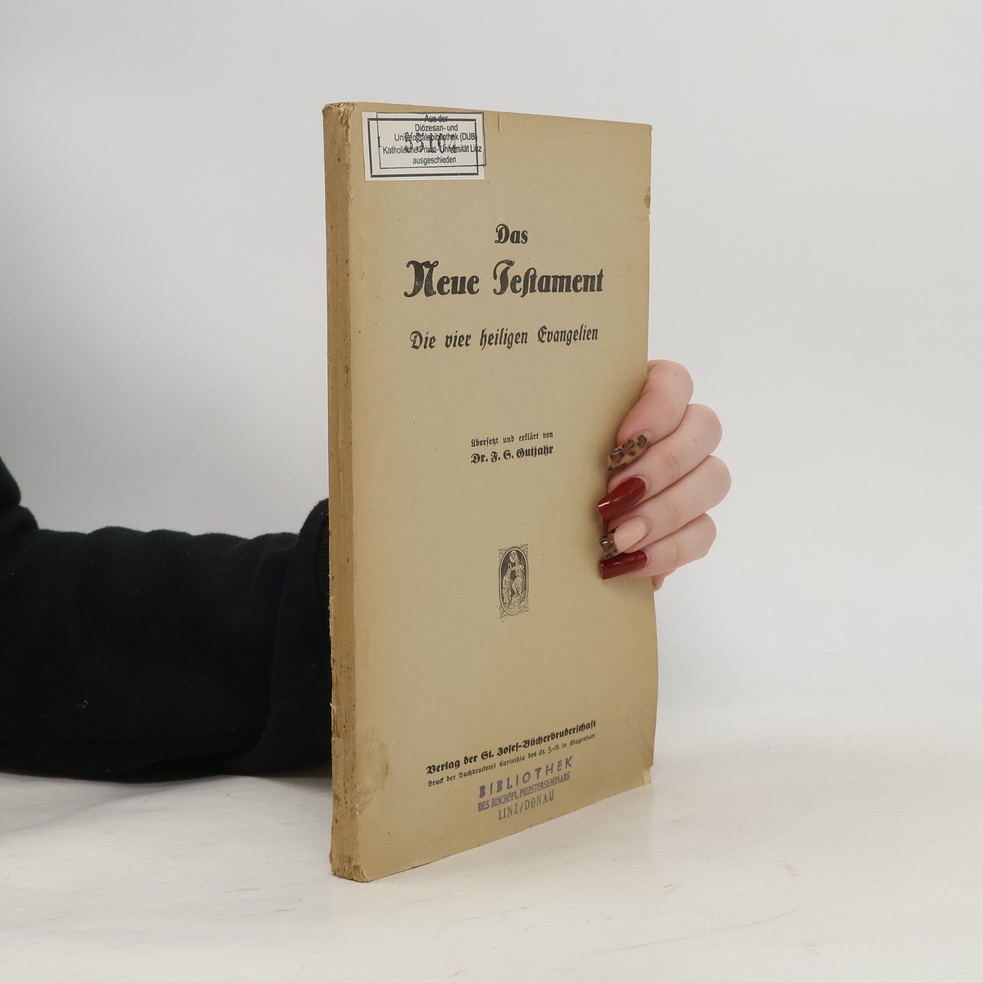 F. S. Gutjahr Die Heilige Schrift des Neuen Testamentes