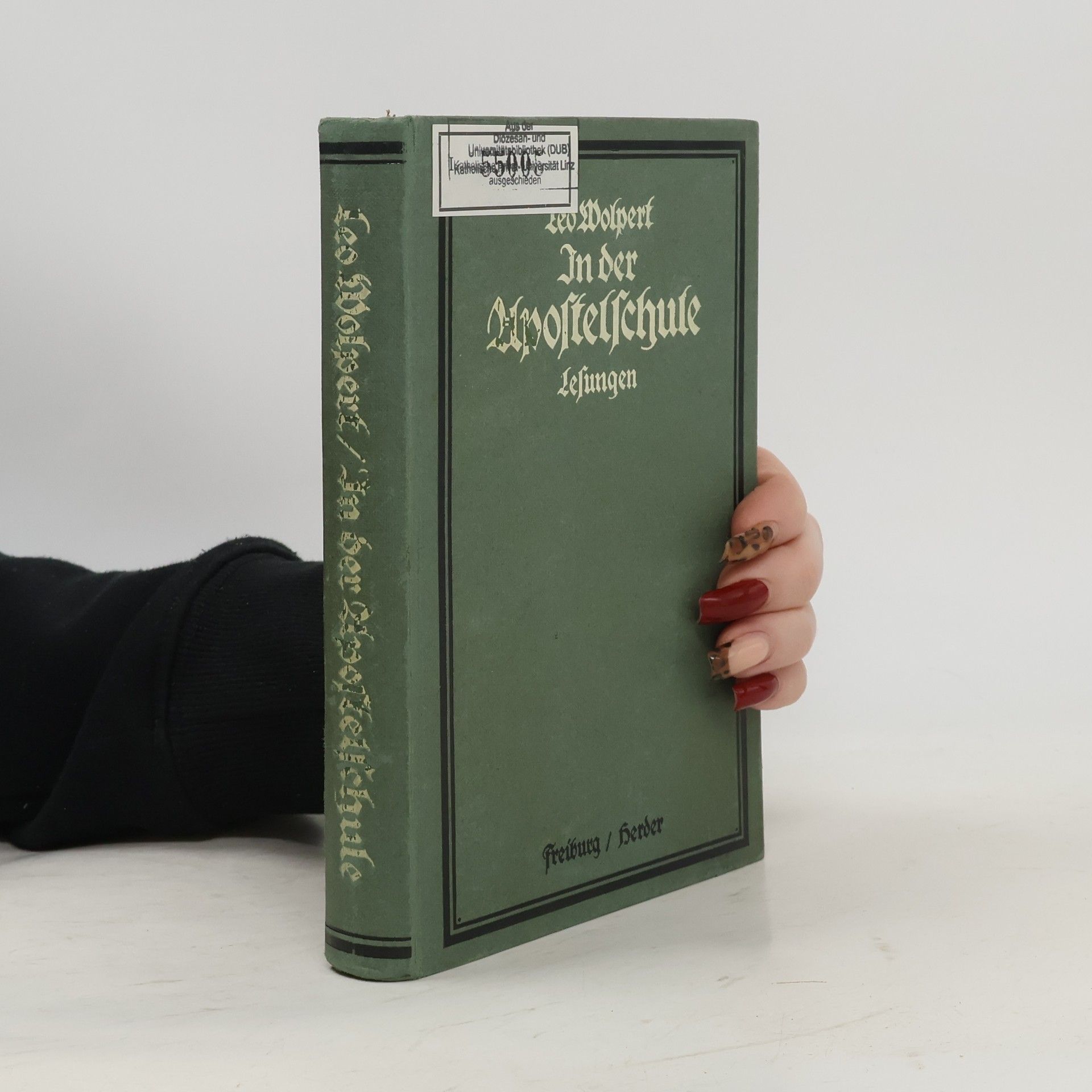 Leo Wolpert In der Apostelschule