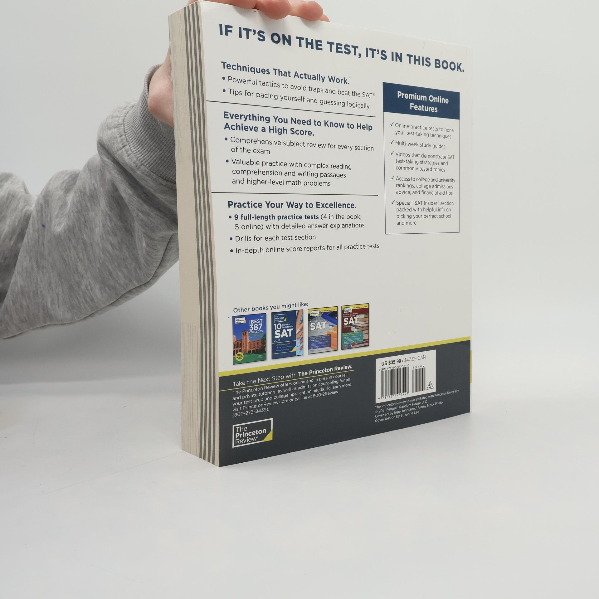 Various authors Princeton Review: Princeton Review SAT Premium Prep, 2022
