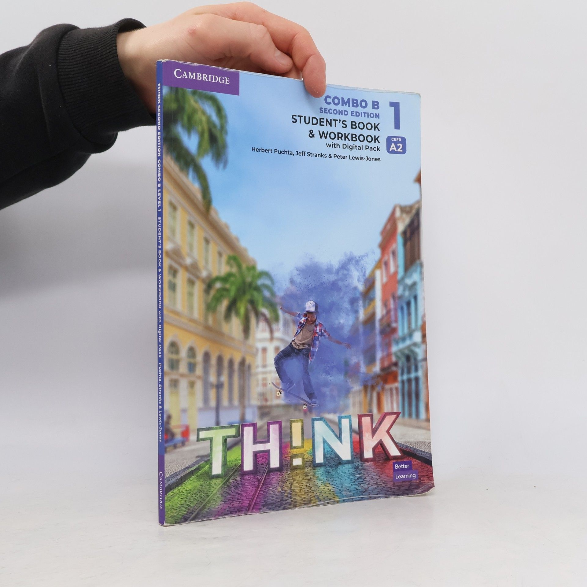 Herbert Puchta Think Level 1 Student's Book And Workbook With Digital Pack Combo B British English - Second Edition - CEFR A2