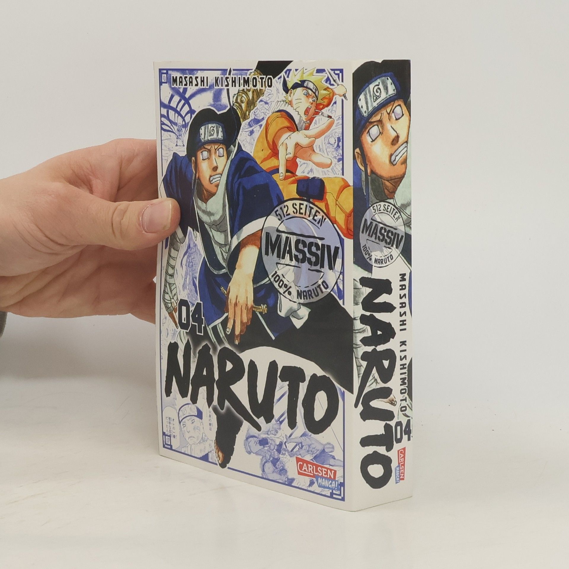 Masashi Kishimoto Naruto Massiv 4