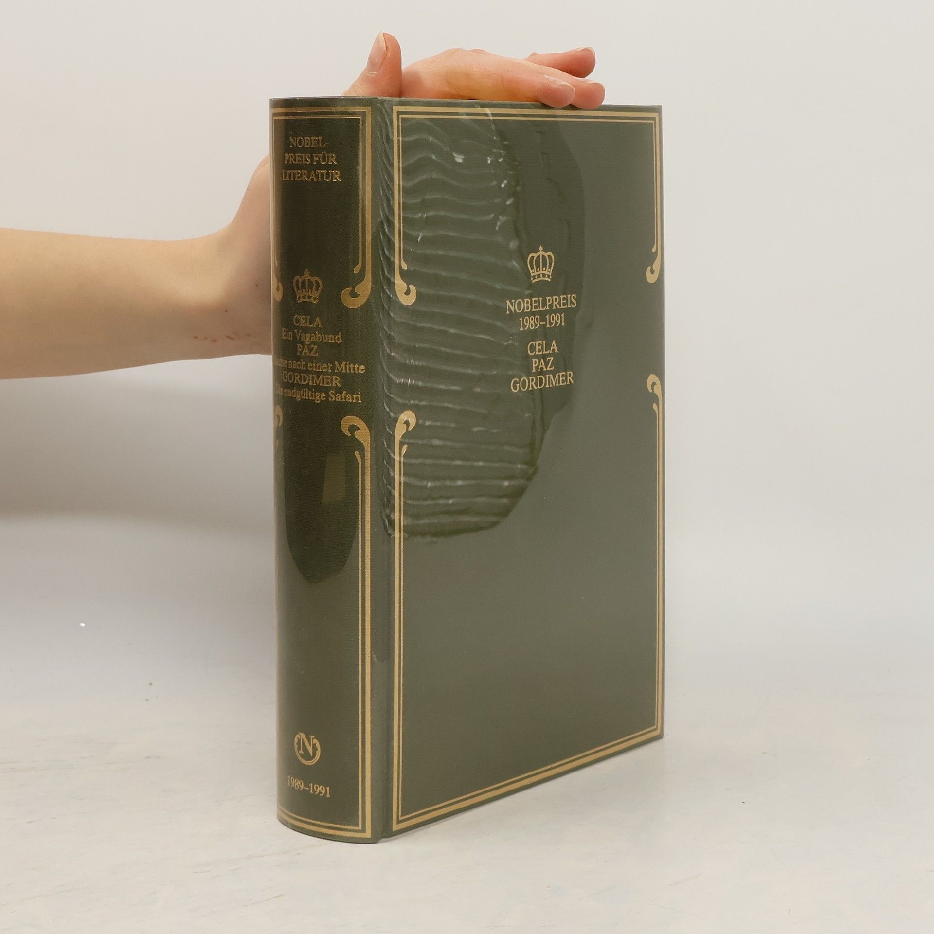 Kolektív autorov Nobelpreis für literatur 1989-1991: Cela, Paz, Gordimer