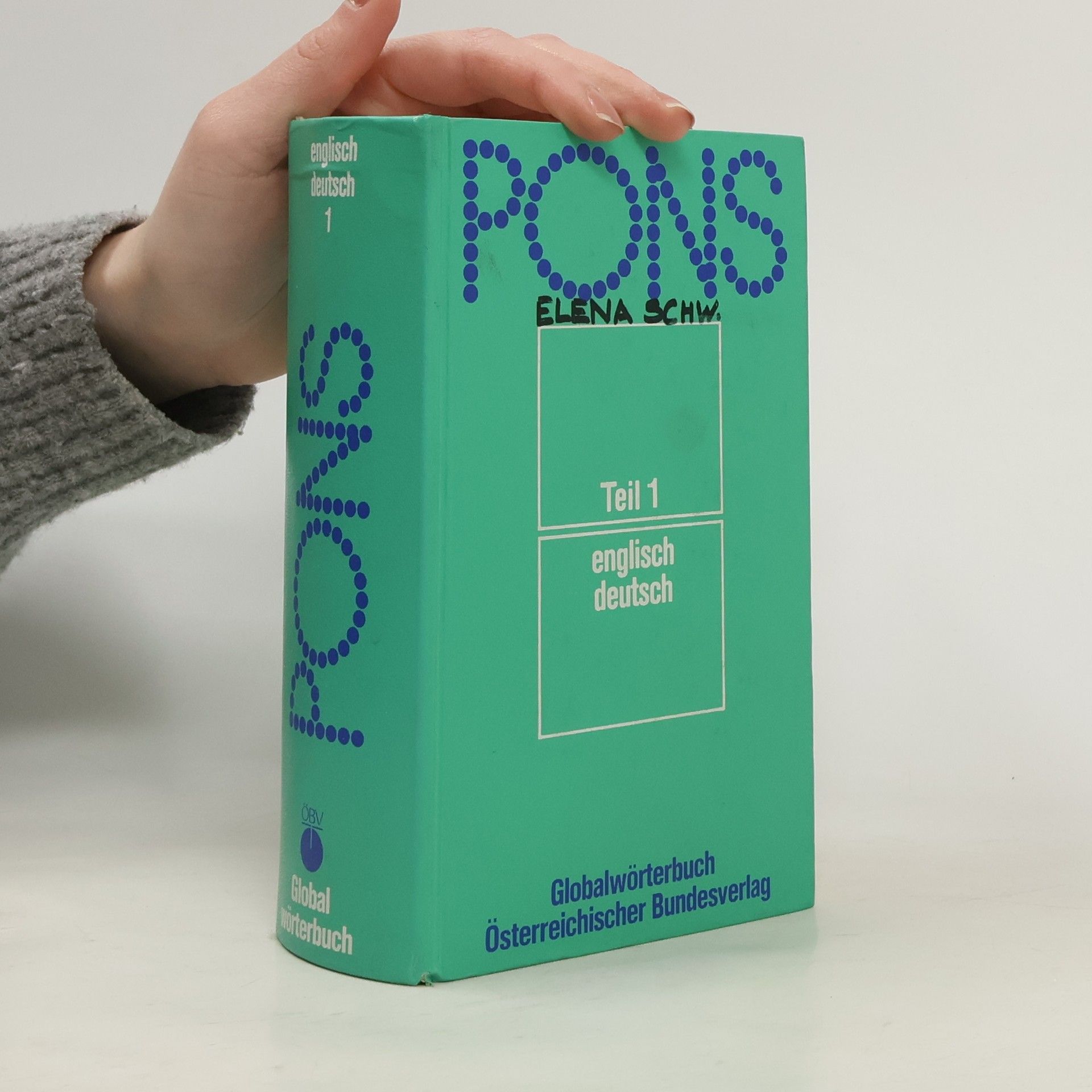 Collins Pons-Globalwörterbuch Englisch-Deutsch