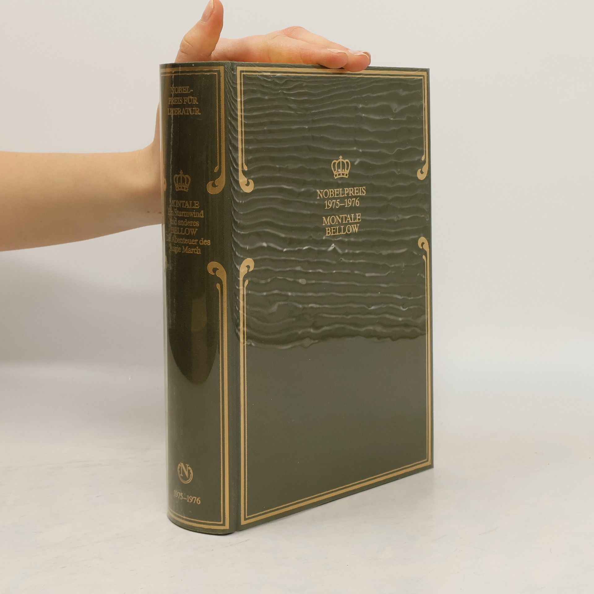 Eugenio Montale Nobelpreis für Literatur 1975-1976. Montale. Bellow
