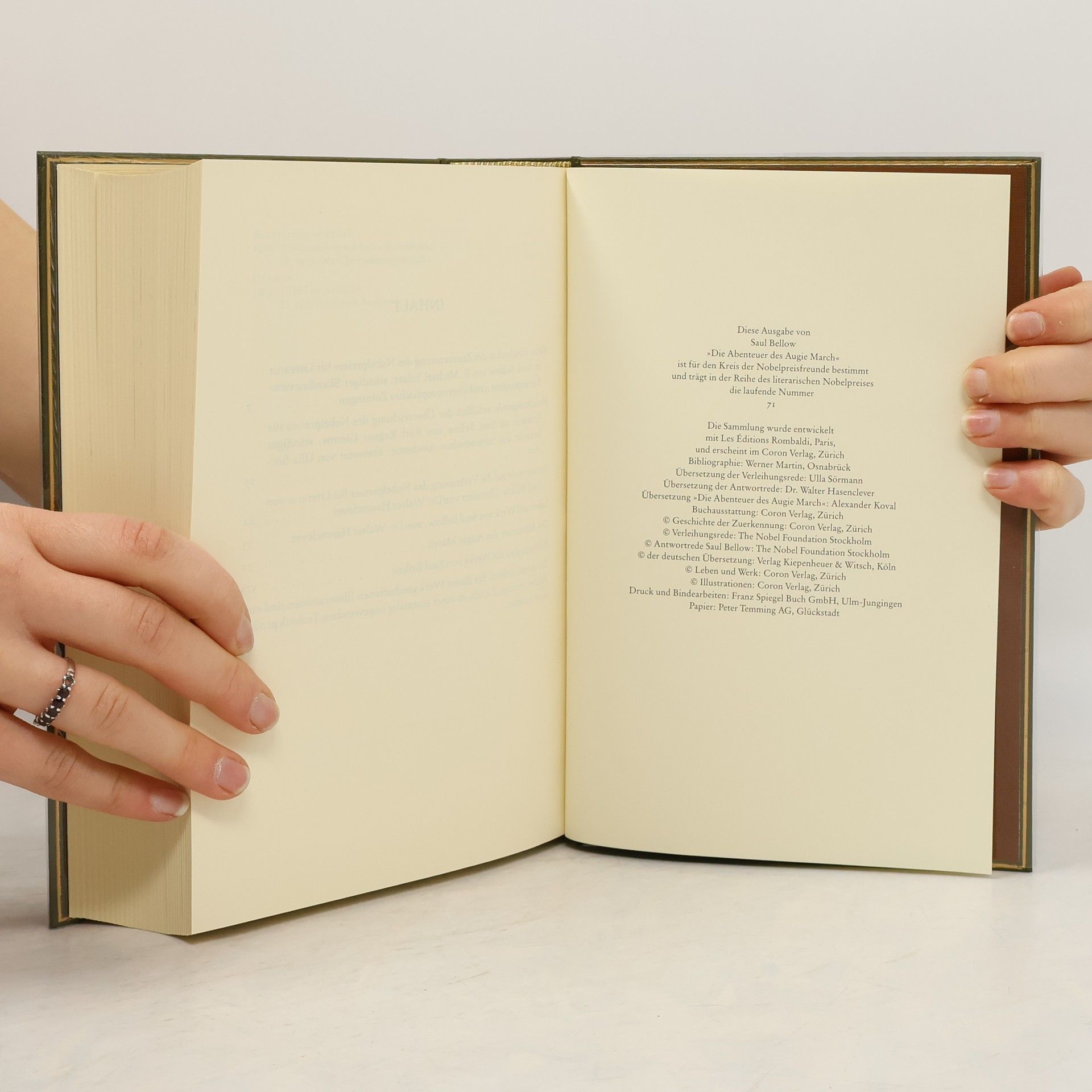 Eugenio Montale Nobelpreis für Literatur 1975-1976. Montale. Bellow