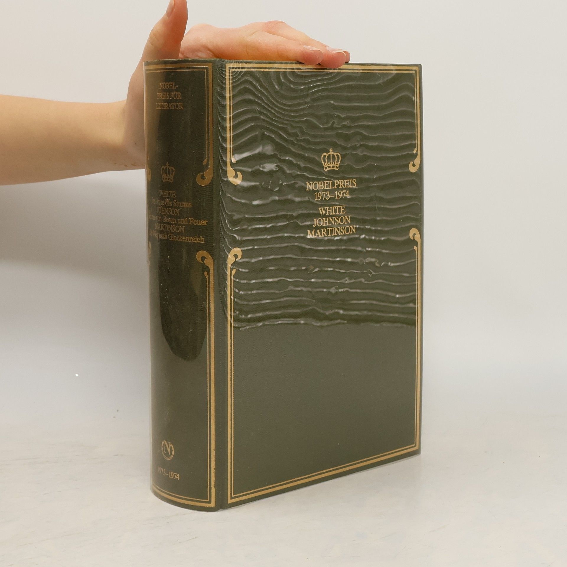 Patrick White Nobel Preis 1973-1974. White, Johnson, Martinson