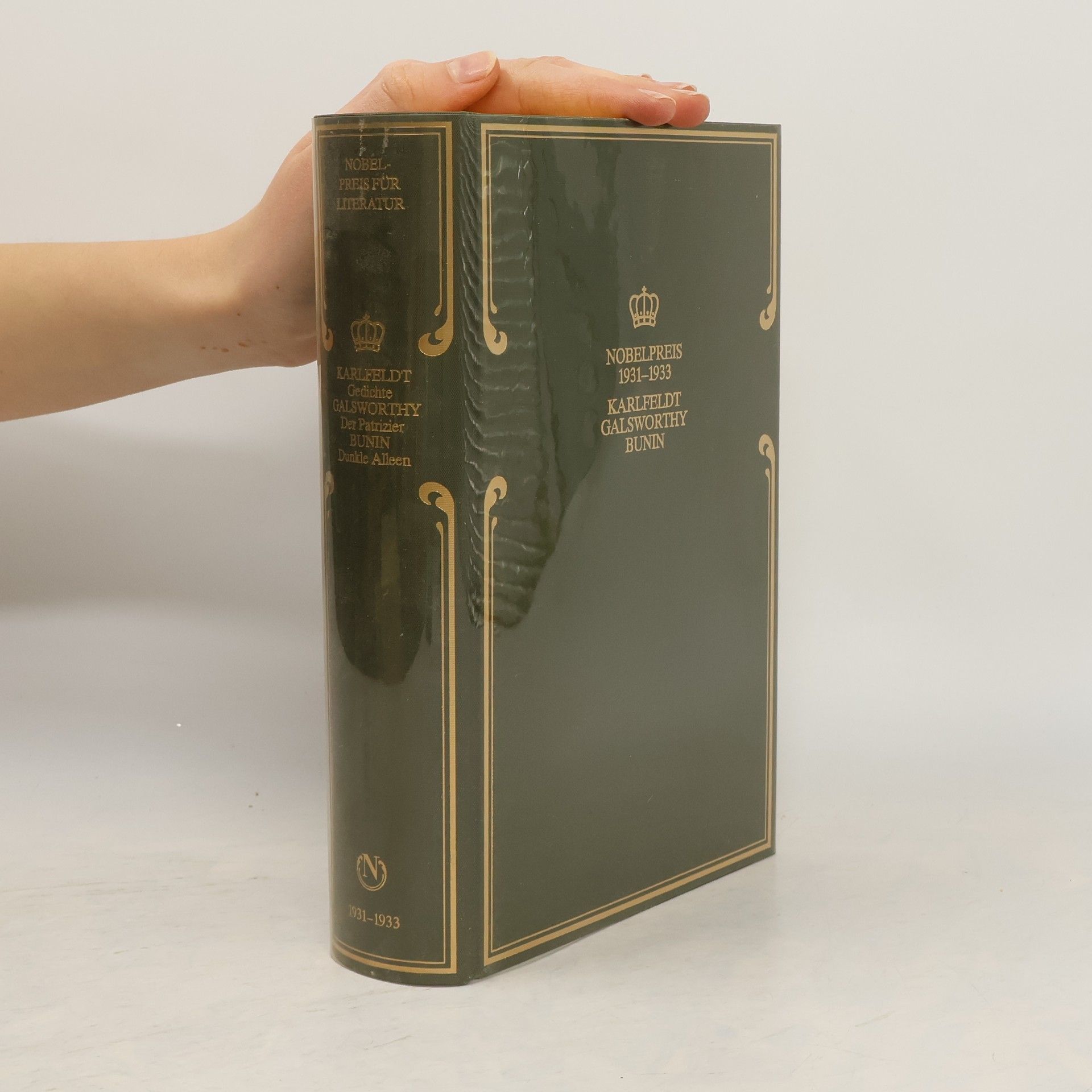 Nobelpreis 1931-1933. Karlfeldt, Galsworthy, Bunin