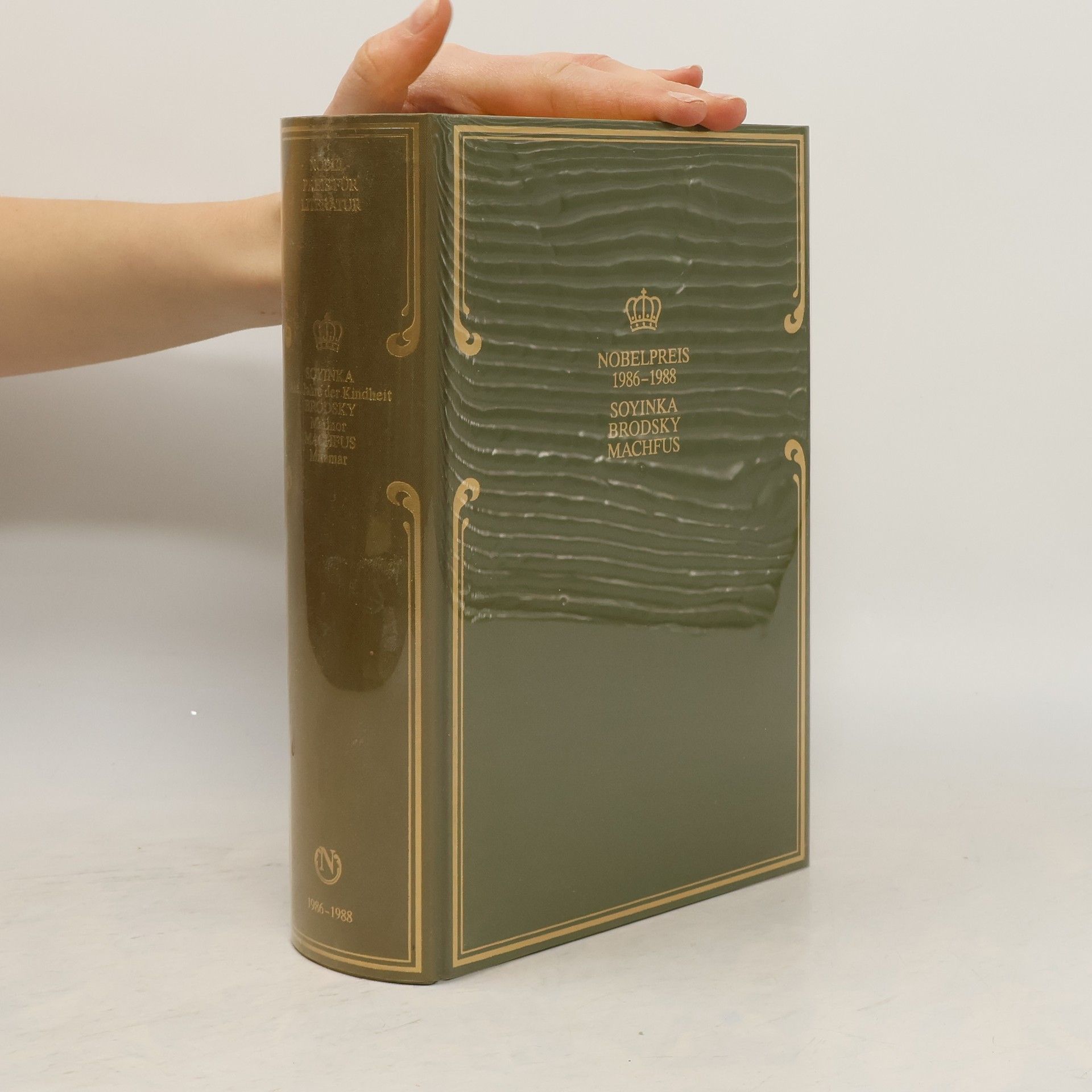 Nobelpreis für Literatur 1986-1988. Soyinka: Aké, Jahre fer Kindheit. Brodsky: Marmor. Machfus: Miramar