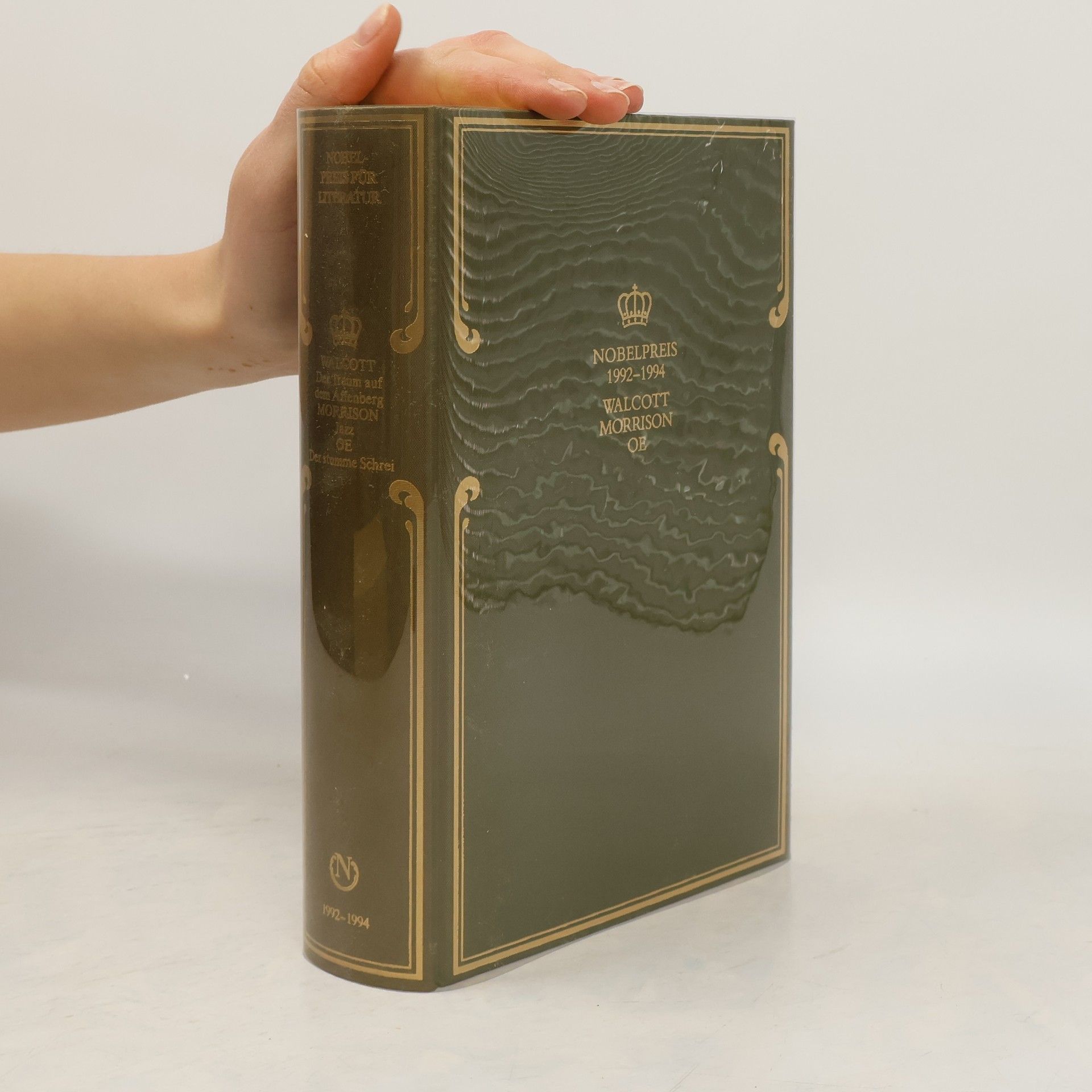 Derek Walcott Nobelpreis für Literatur 1992-1994. Walcott, Morrison, OE