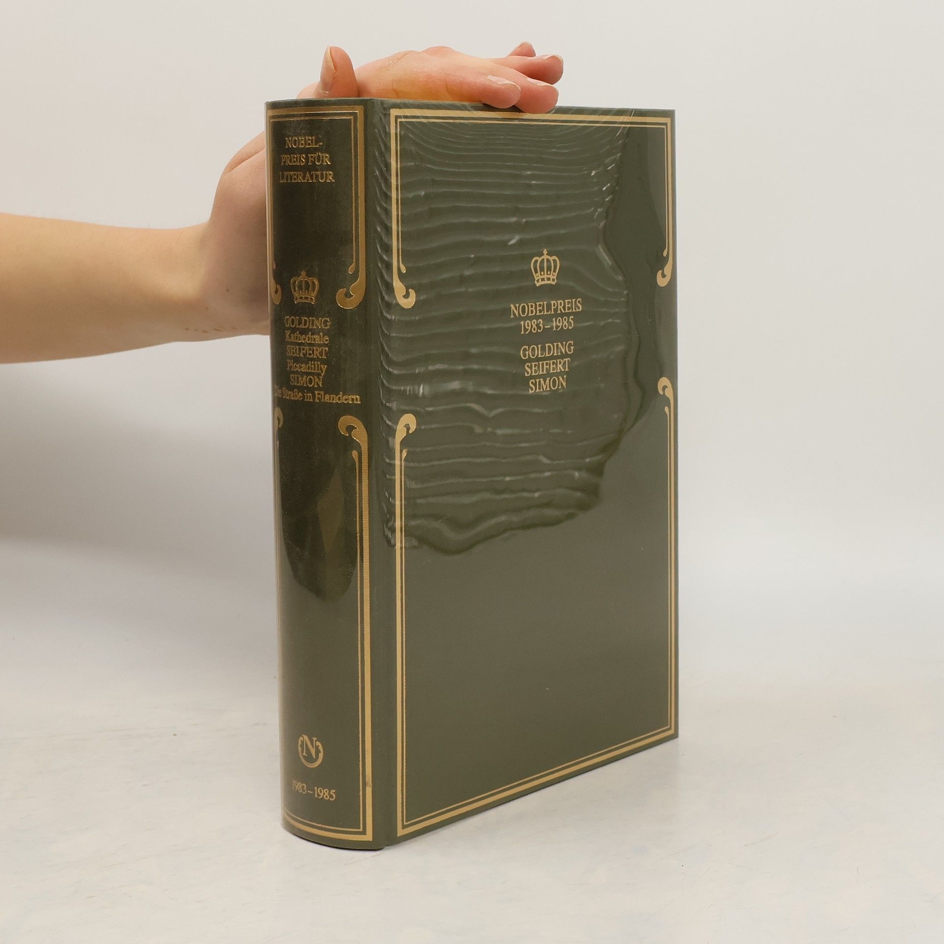 Jaroslav Seifert Nobelpreis für Literatur 1983-1985. Golding. Seifert. Simon
