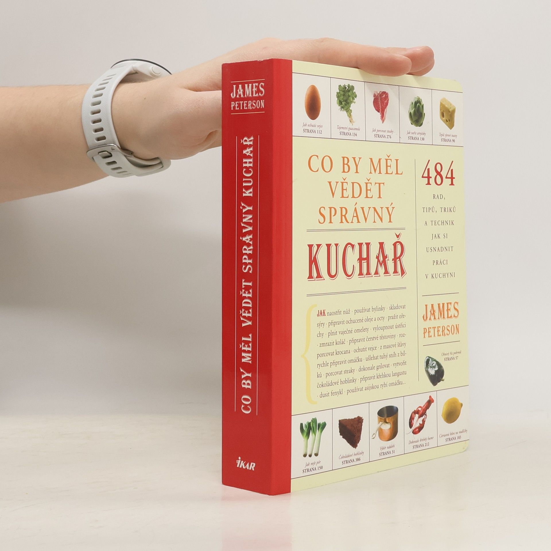 James Peterson Co by měl vědět správný kuchař : 484 rad, tipů, triků a technik jak si usnadnit práci v kuchyni