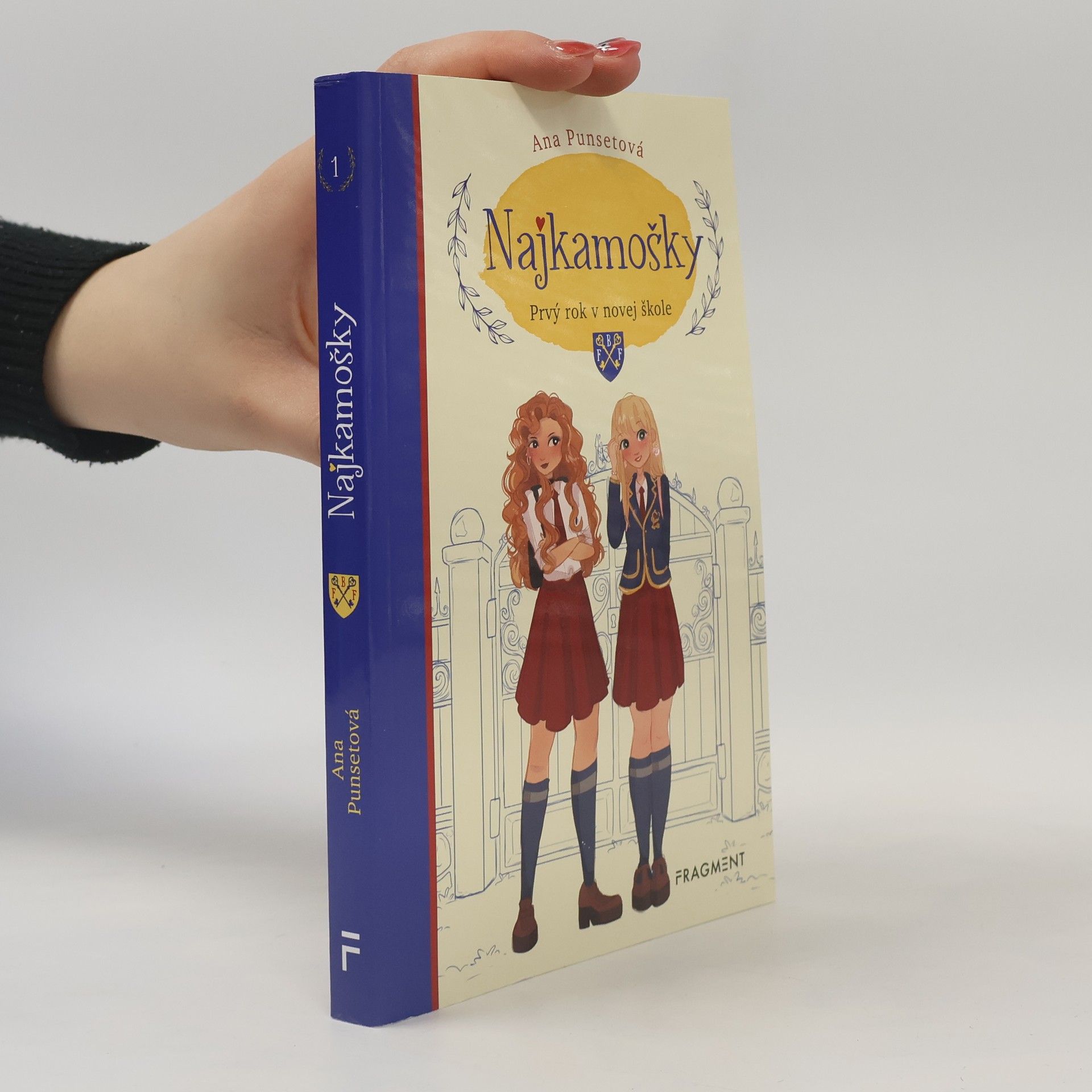 Ana Punset Najkamošky. Prvý rok v novej škole