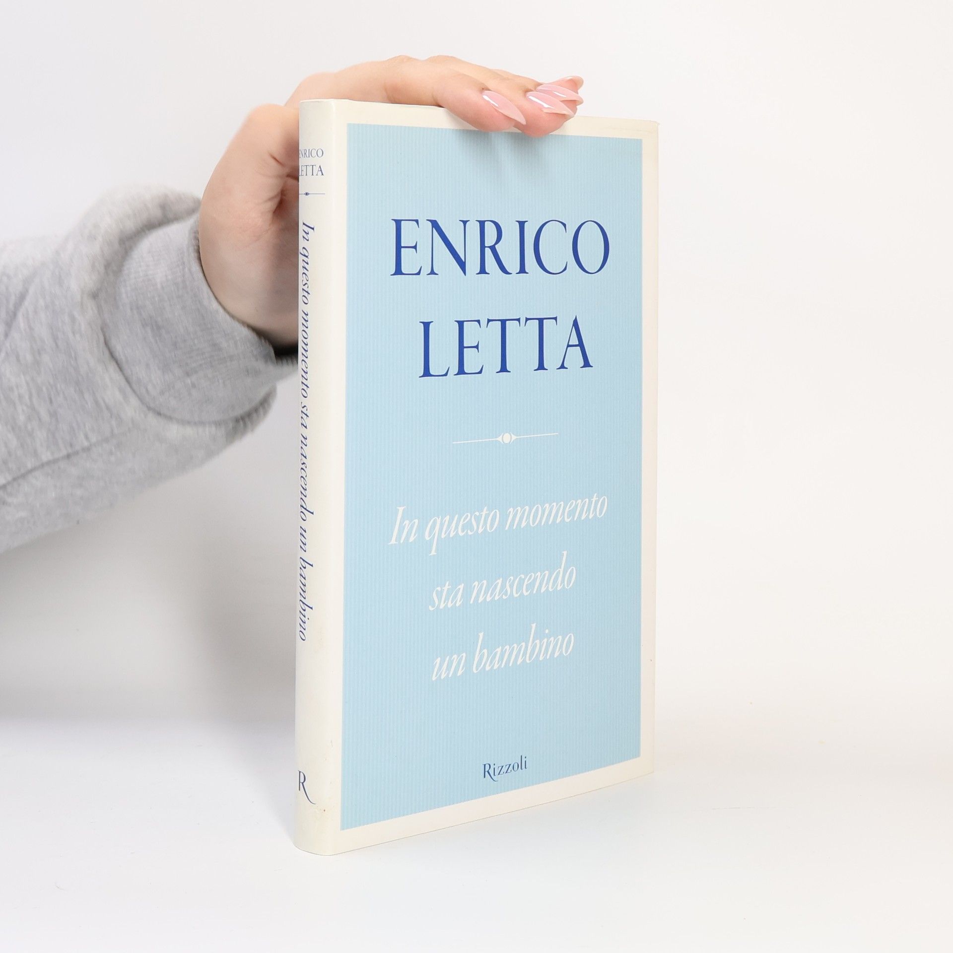 Enrico Letta In questo momento sta nascendo un bambino