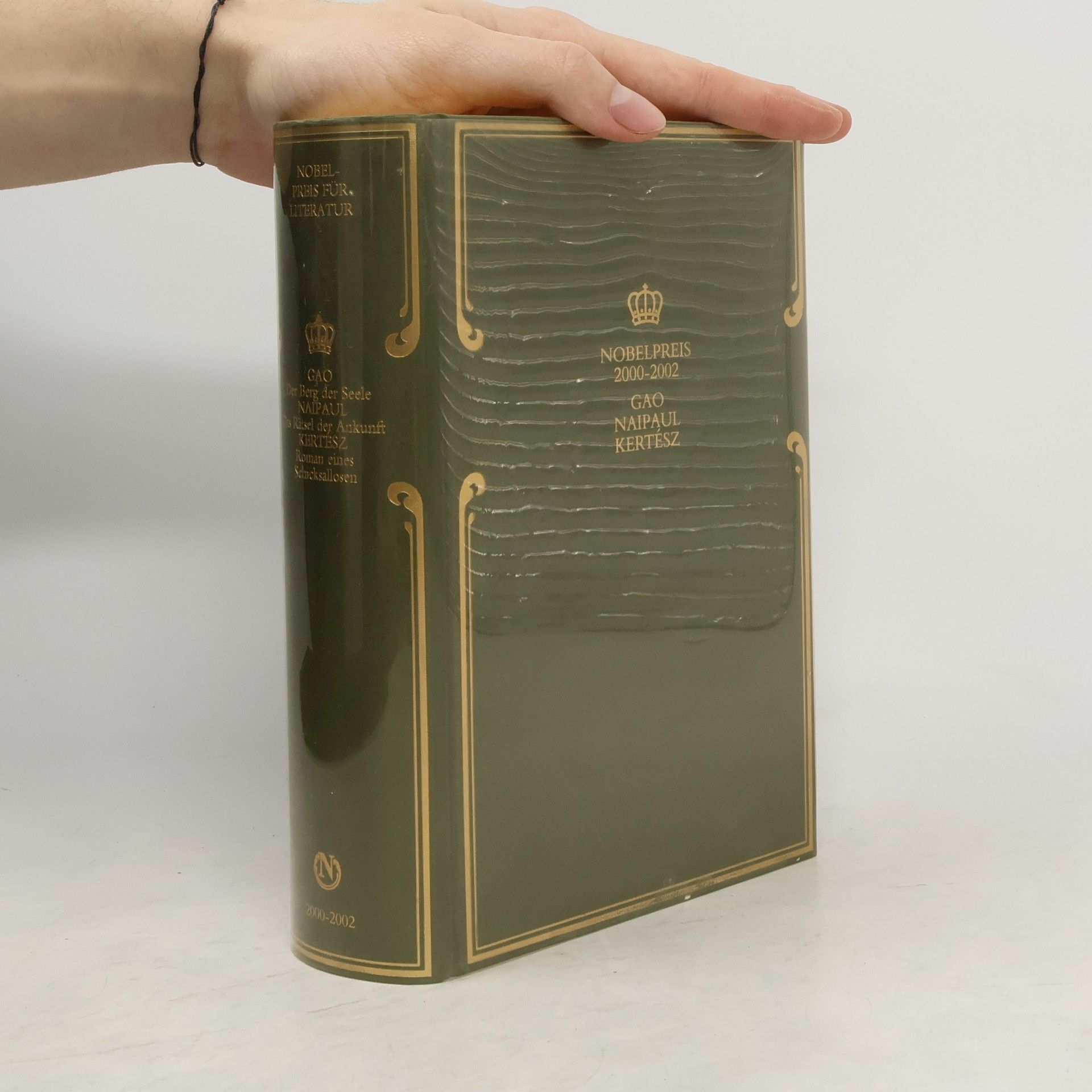 Nobelpreis 2000-2002. Der Berg der Seele. Der Rätsel der Ankunft. Roman eines Schicksallosen.