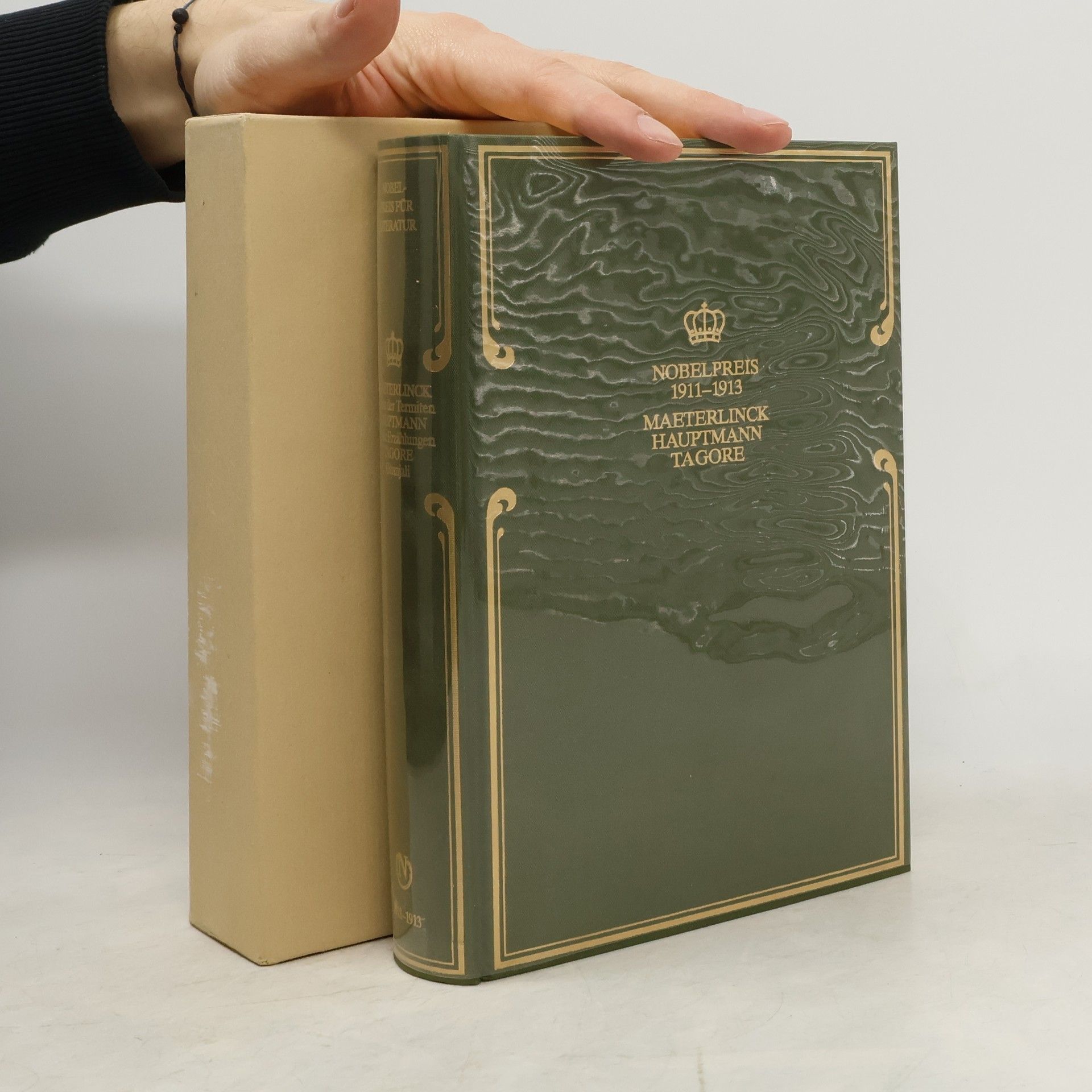 Maurice Maeterlinck Nobelpreis für Literatur 1911-1913. Maeterlinck. Hauptmann. Tagore