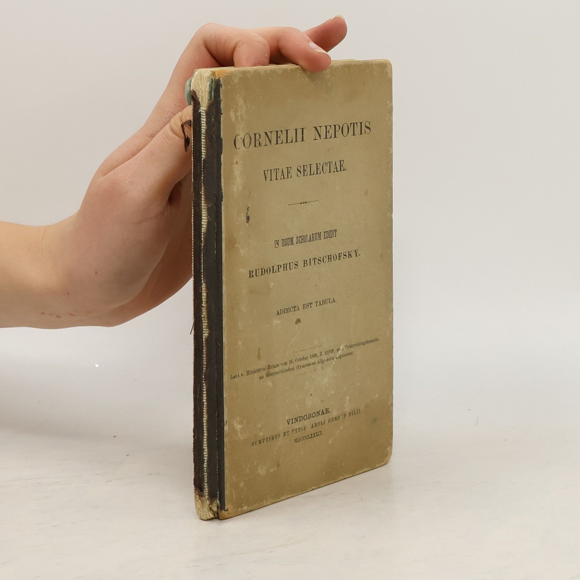 Cornelii Nepotis Vitae Selectae