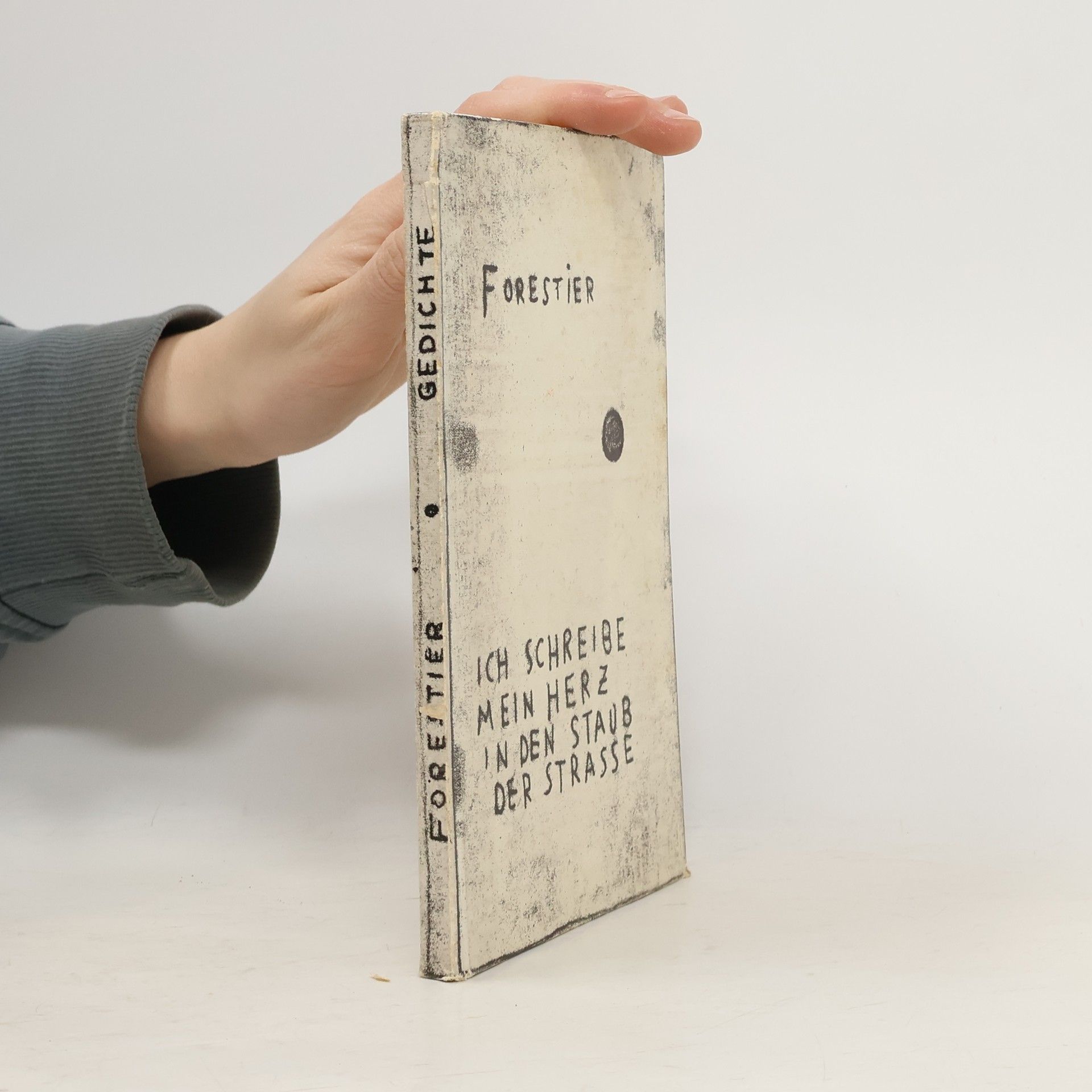 Georges Forestier Ich schreibe mein Herz in den Staub der Strasse