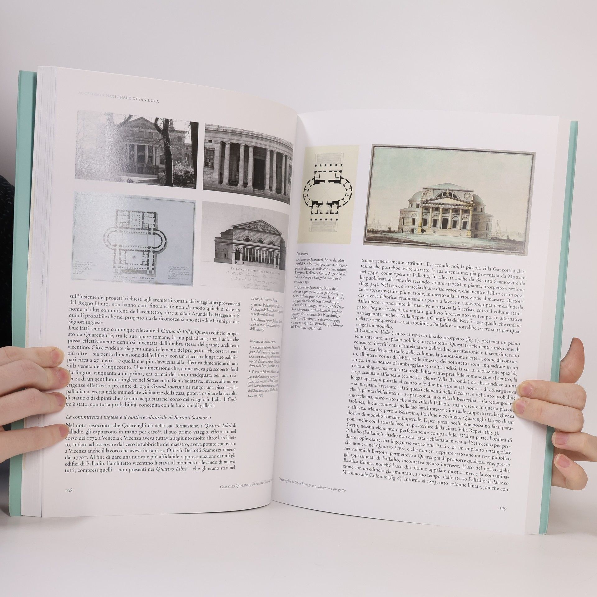 Piervaleriano Angelini Accademia Nazionale di San Luca - Quaderni degli Anni 2017-2018: Giacomo Quarenghi e la cultura architettonica britannica