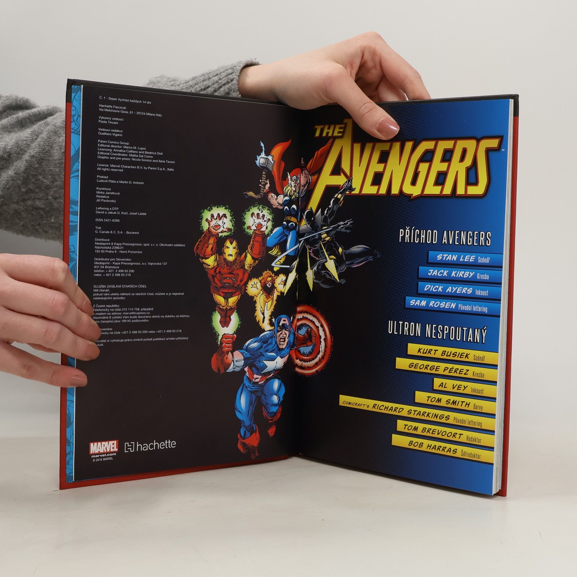 Stan Lee Nejmocnější hrdinové Marvelu 1. Avengers