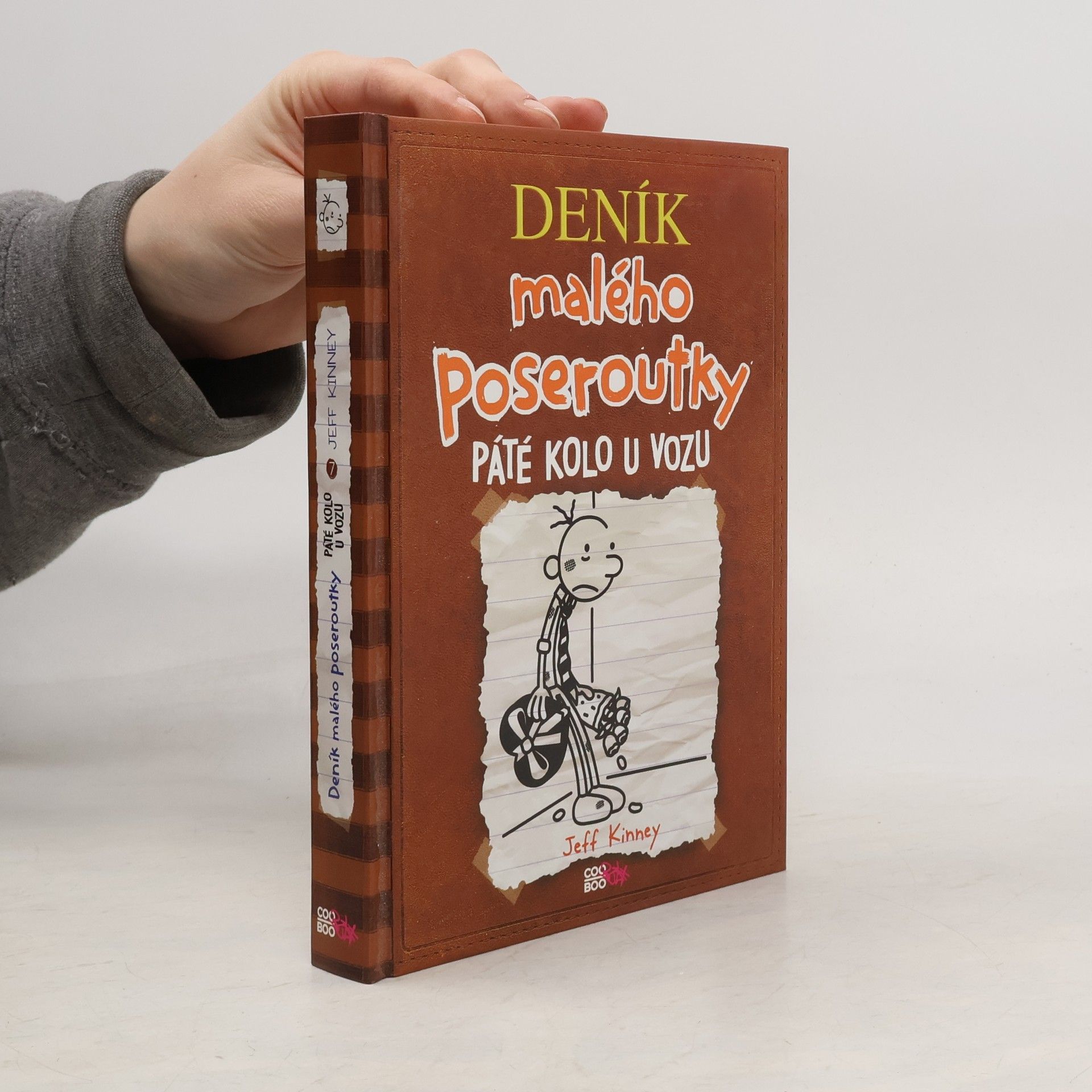 Jeff Kinney Deník malého poseroutky 7. Páté kolo u vozu