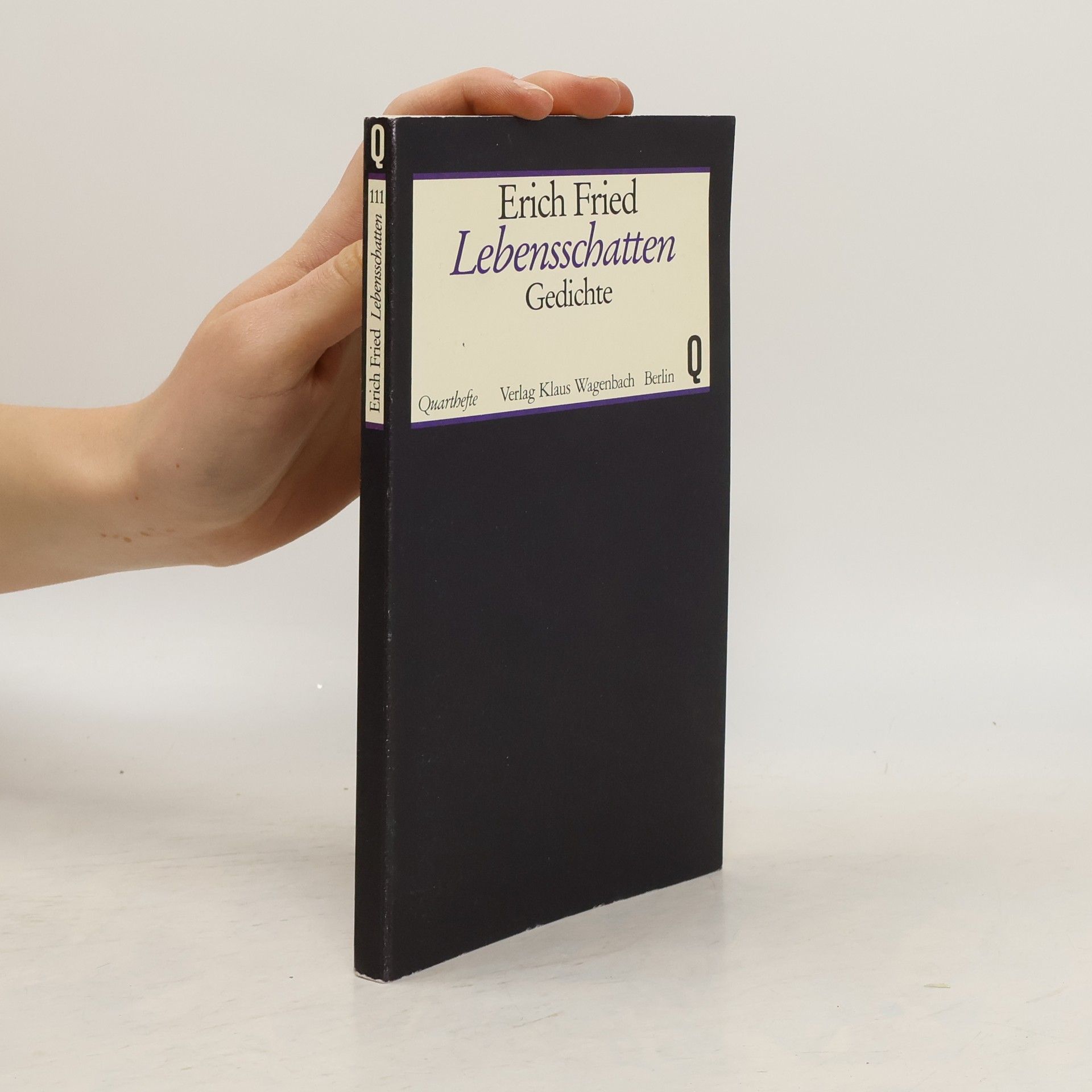 Erich Fried Lebensschatten
