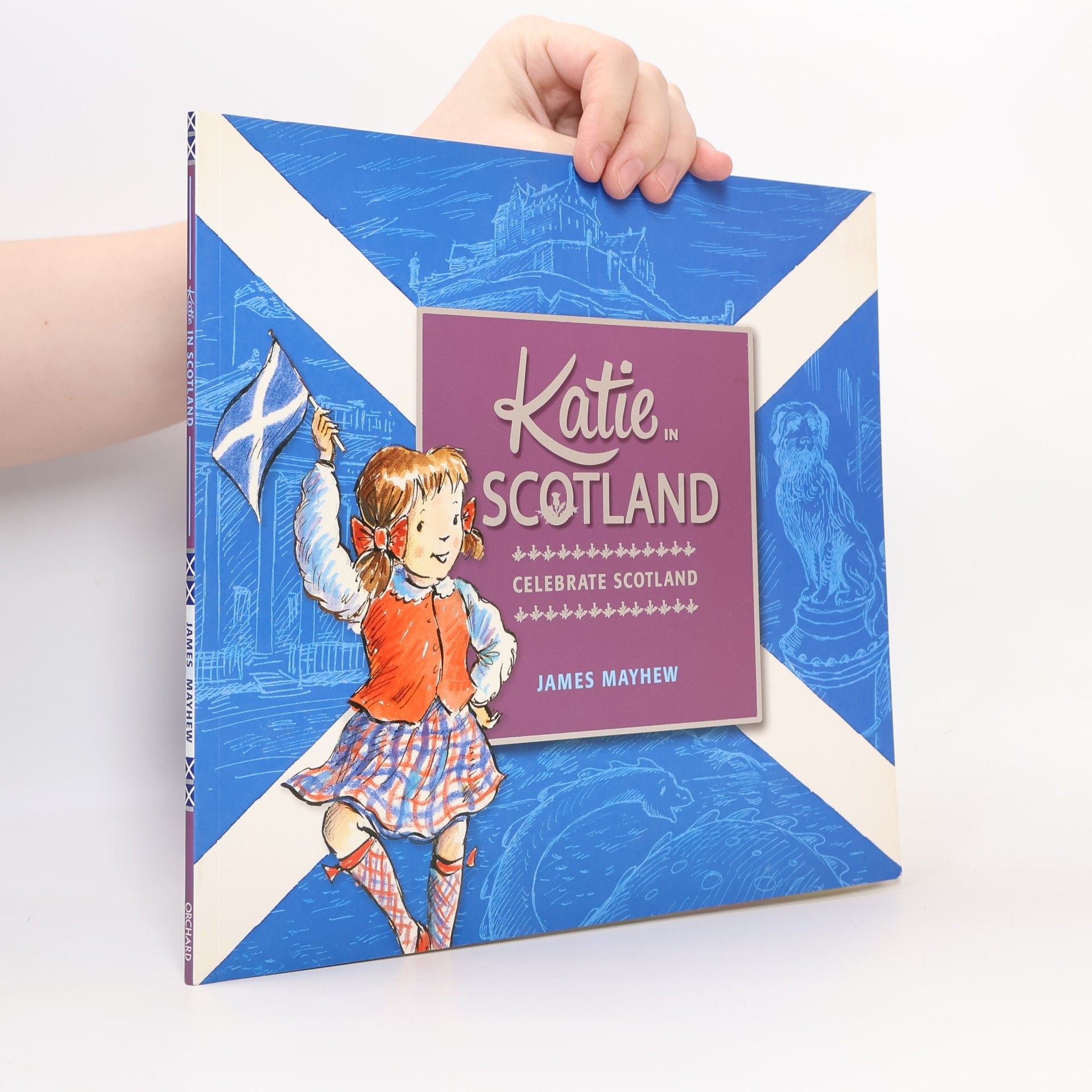 James Mayhew Katie in Scotland