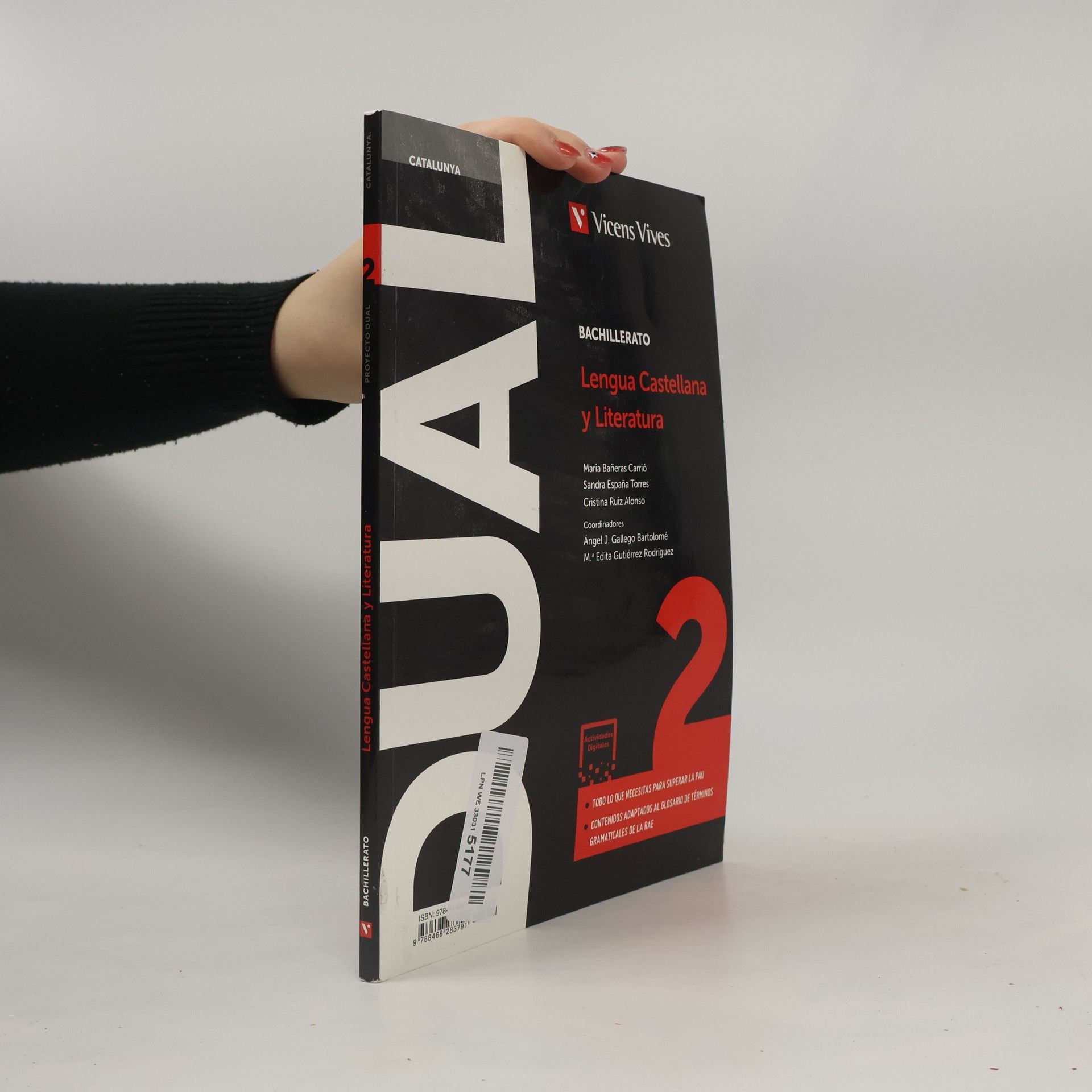 Various authors Dual 2. Bachillerato. Lengua Castellana y Literatura