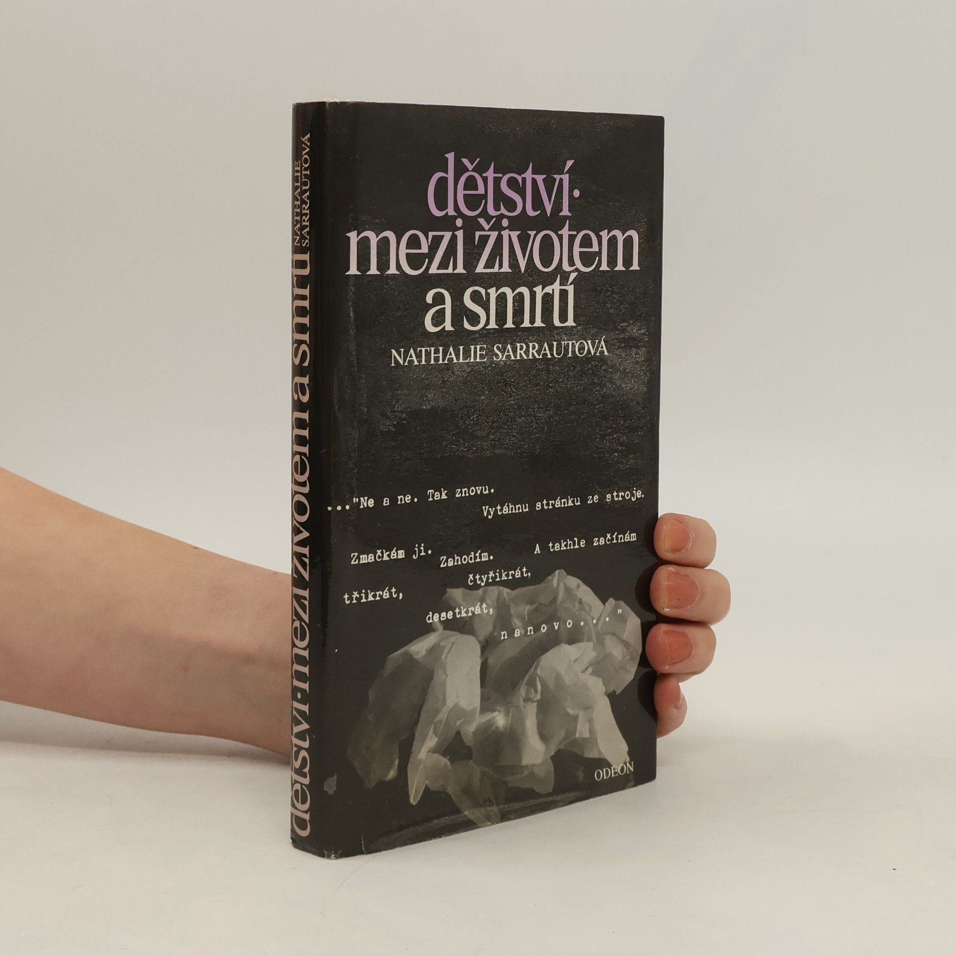 Nathalie Sarraute Dětství mezi životem a smrtí