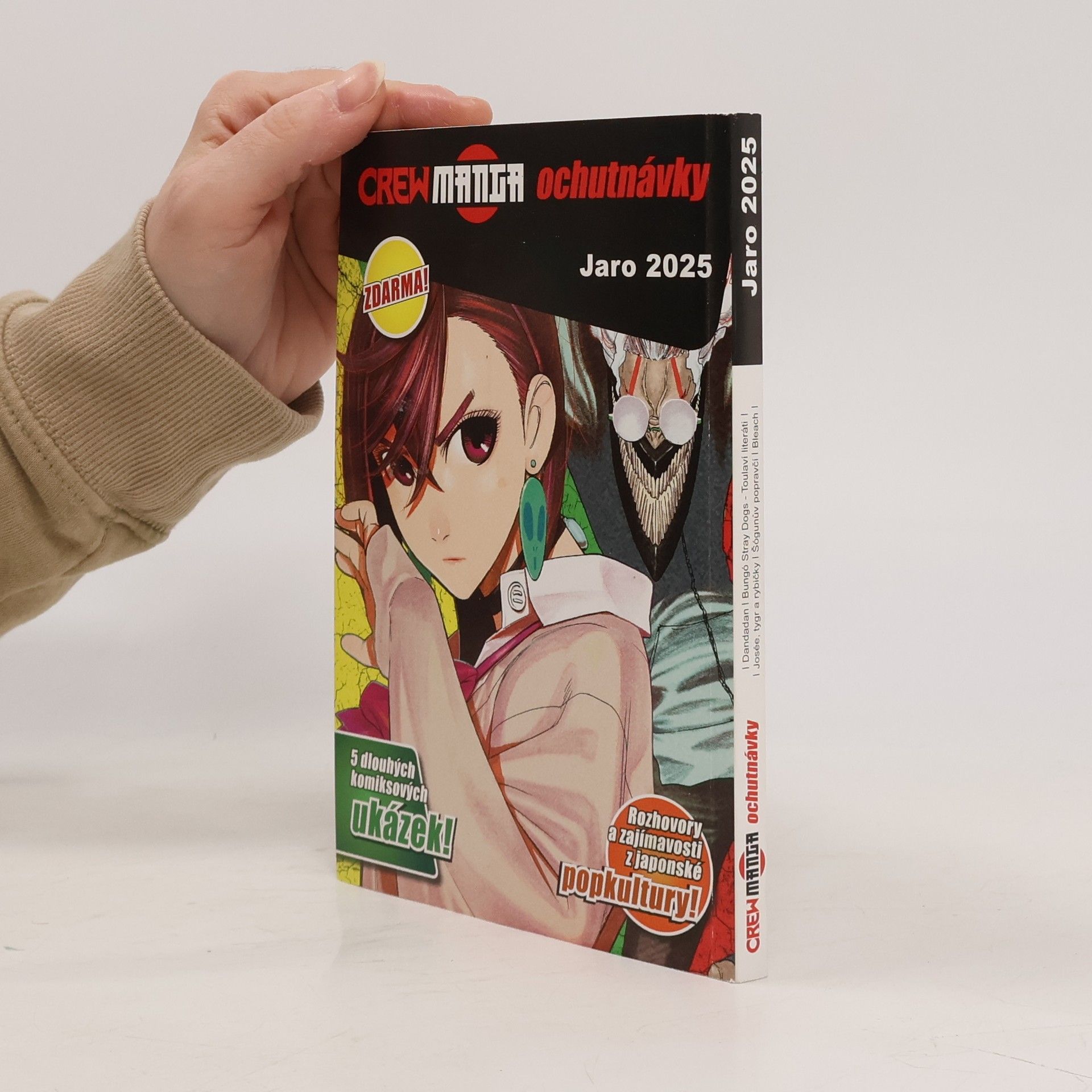 Kolektiv autorů Crew manga ochutnávky. Jaro 2025