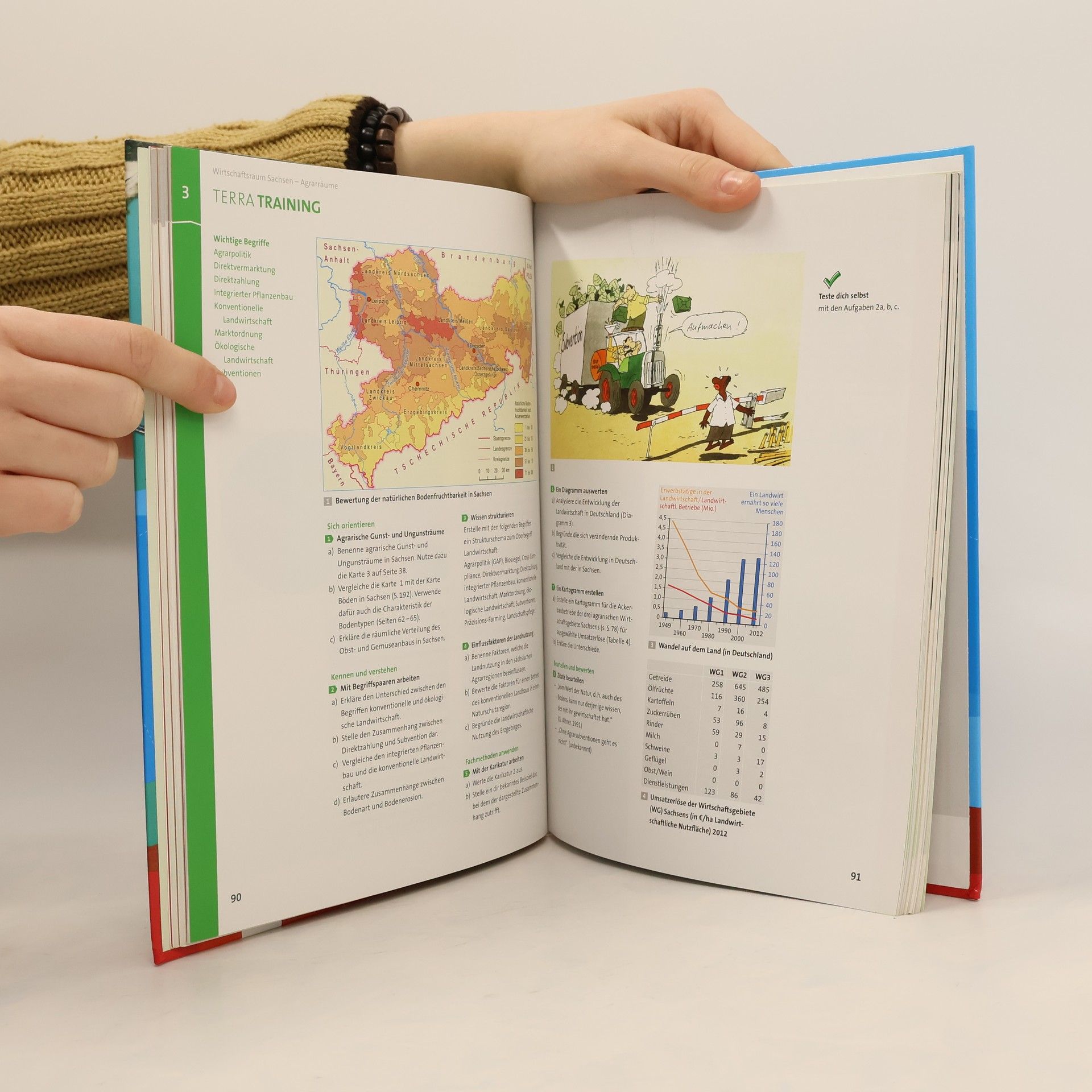 TERRA Geographie für Sachsen - Ausgabe für Gymnasien. Schülerbuch 10. Klasse