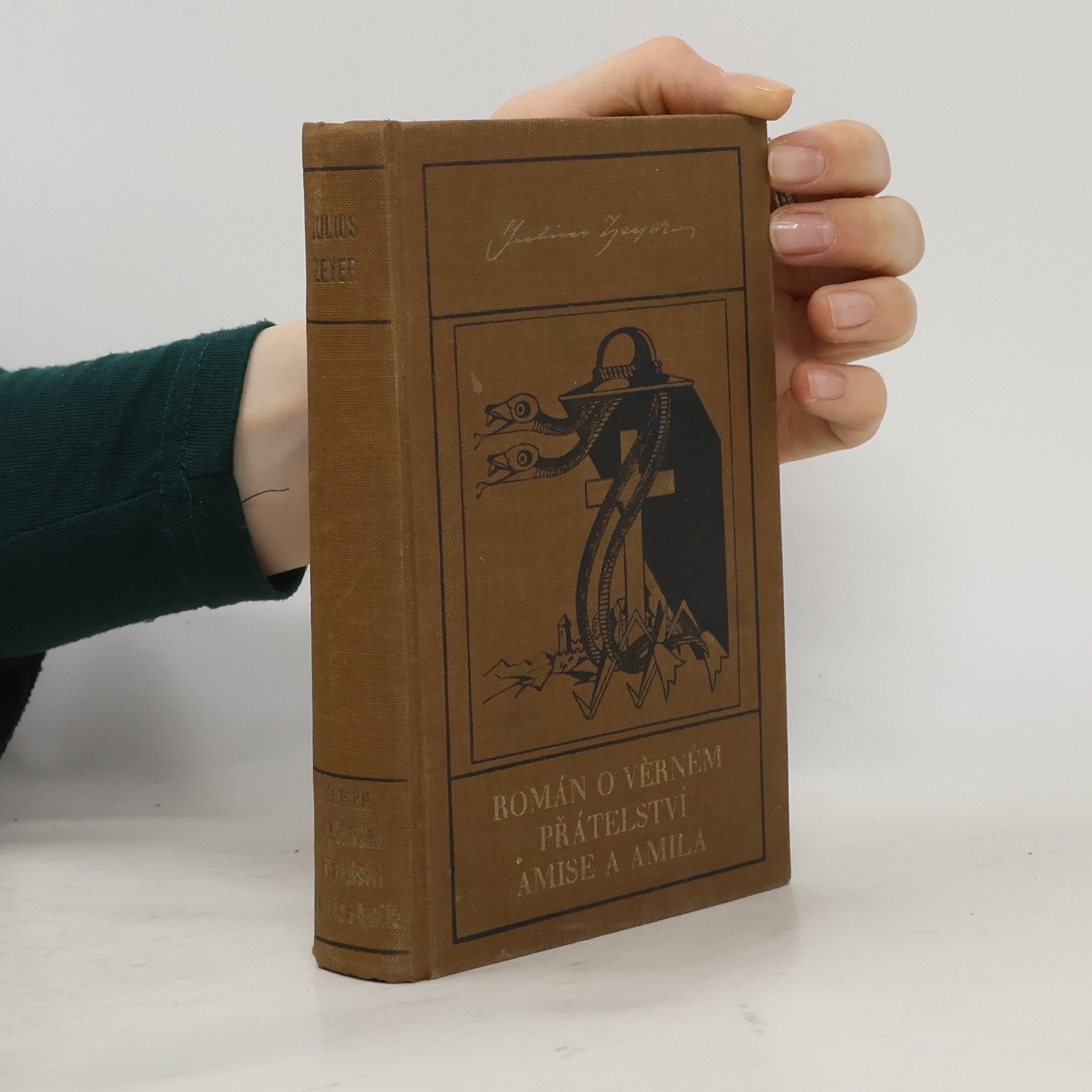 Julius Zeyer Román o věrném přátelství Amise a Amila