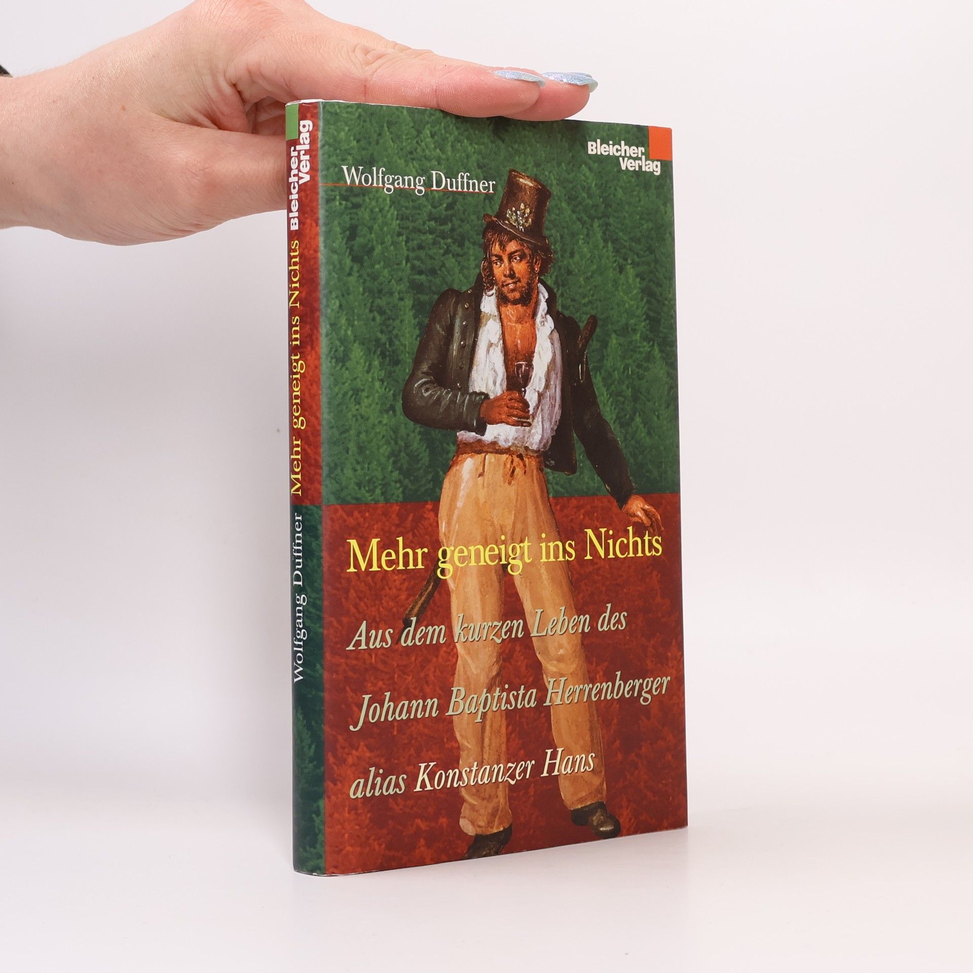 Wolfgang Duffner Mehr geneigt ins Nichts