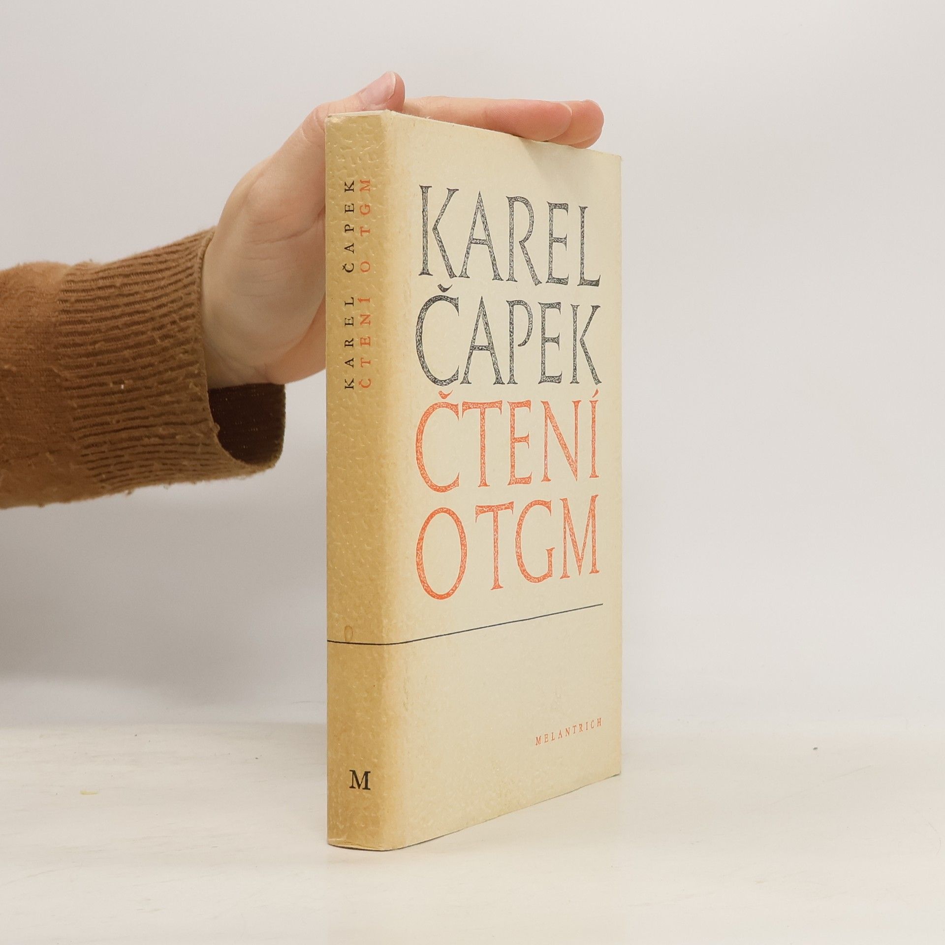 Karel Čapek Čtení o T. G. Masarykovi
