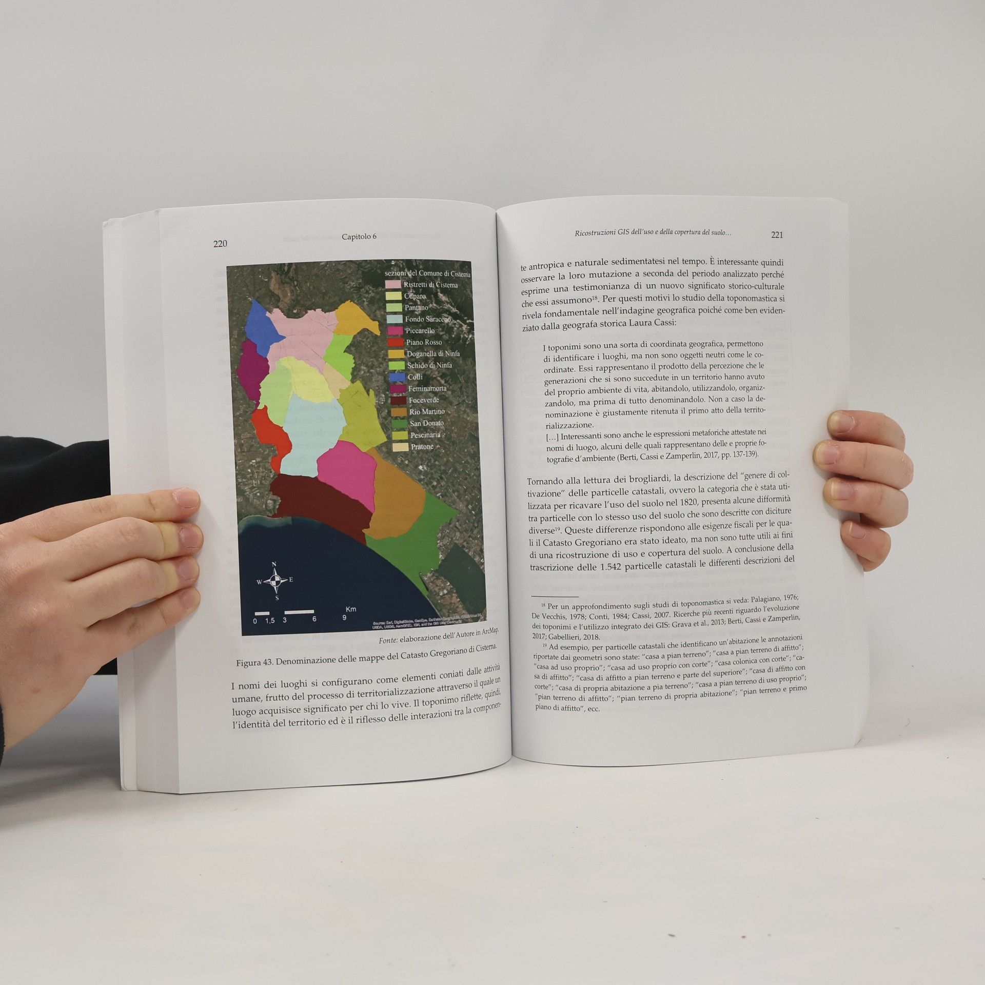 Diego Gallinelli Antichi e presenti assetti territoriali in pianura Pontina. Strumenti GIS e fonti geostoriche per indagare le trasformazioni del paesaggio