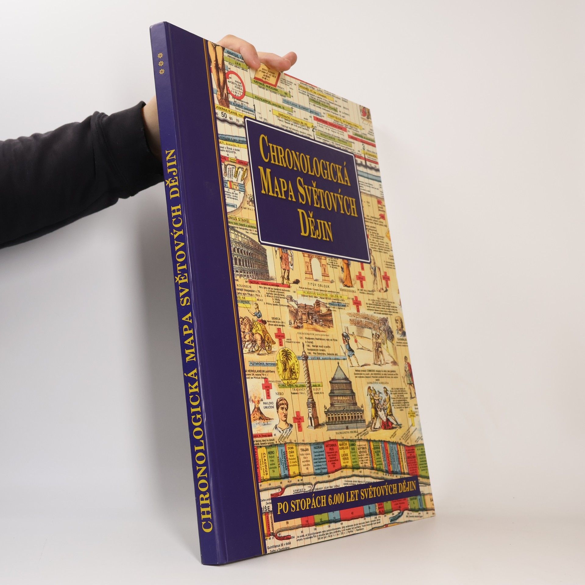 Kolektiv autorů Chronologická mapa světových dějin : po stopách 6000 let světových dějin