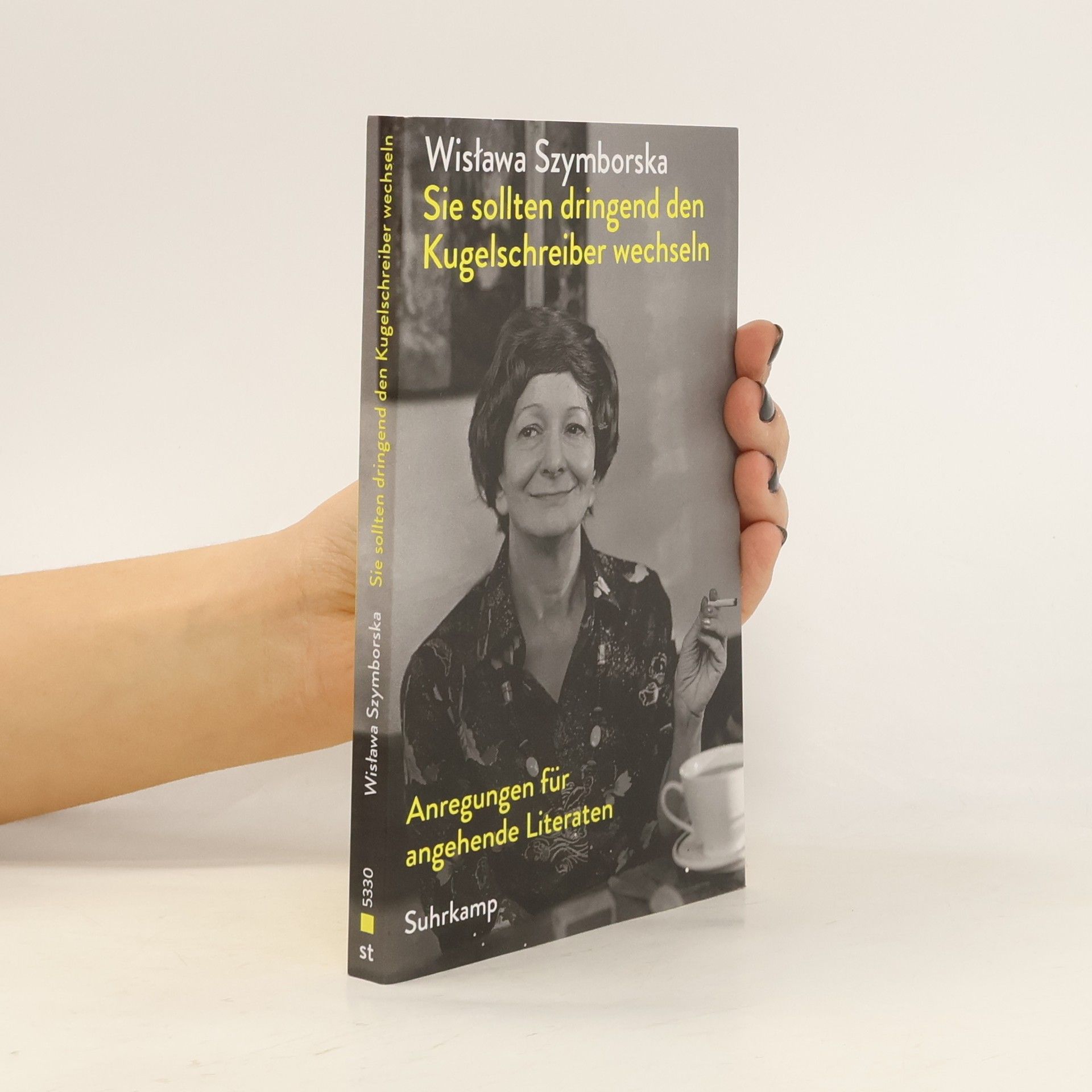 Wisława Szymborska »Sie sollten dringend den Kugelschreiber wechseln«