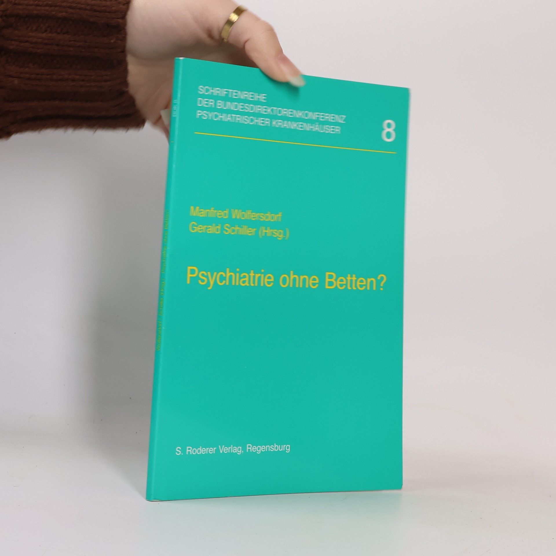 Manfred Wolfersdorf Psychiatrie ohne Betten?