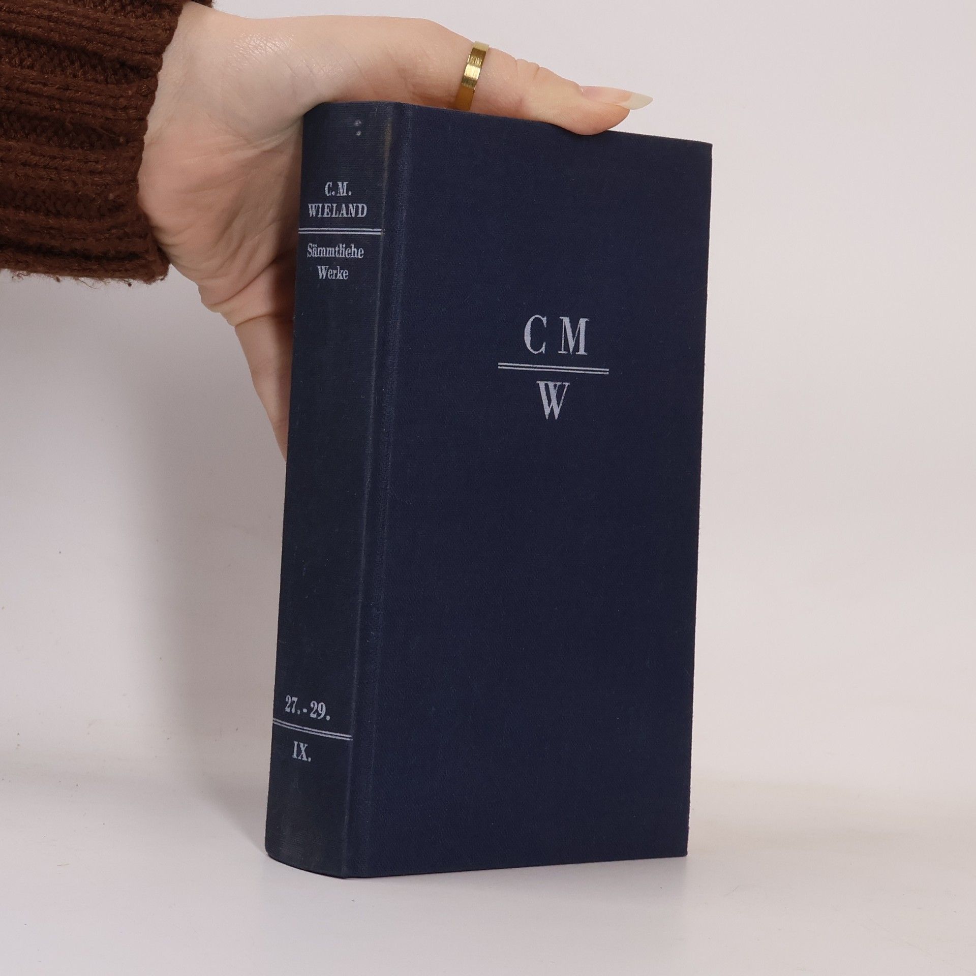 Christoph Martin Wieland C. M. Wielands Sämmtliche Werke IX. Band 27,28,29