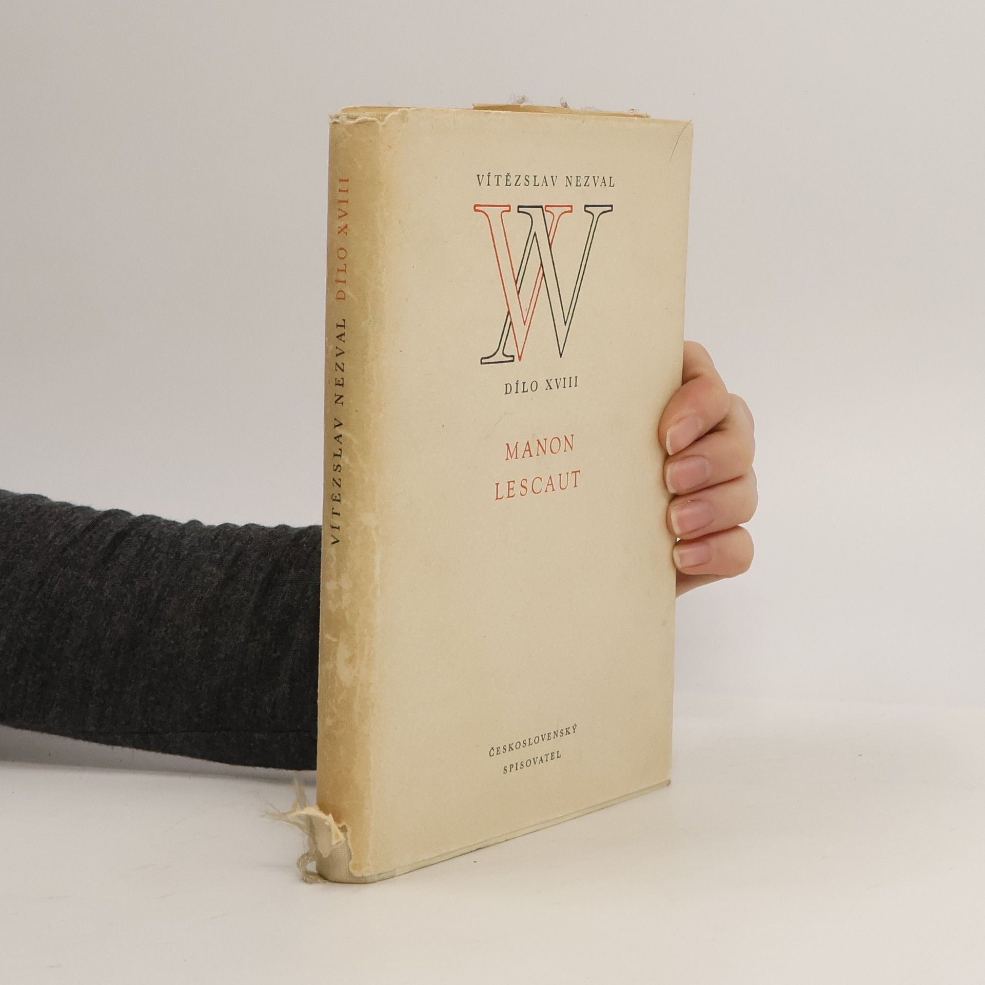 Vítězslav Nezval Dílo XVIII. Manon Lescaut