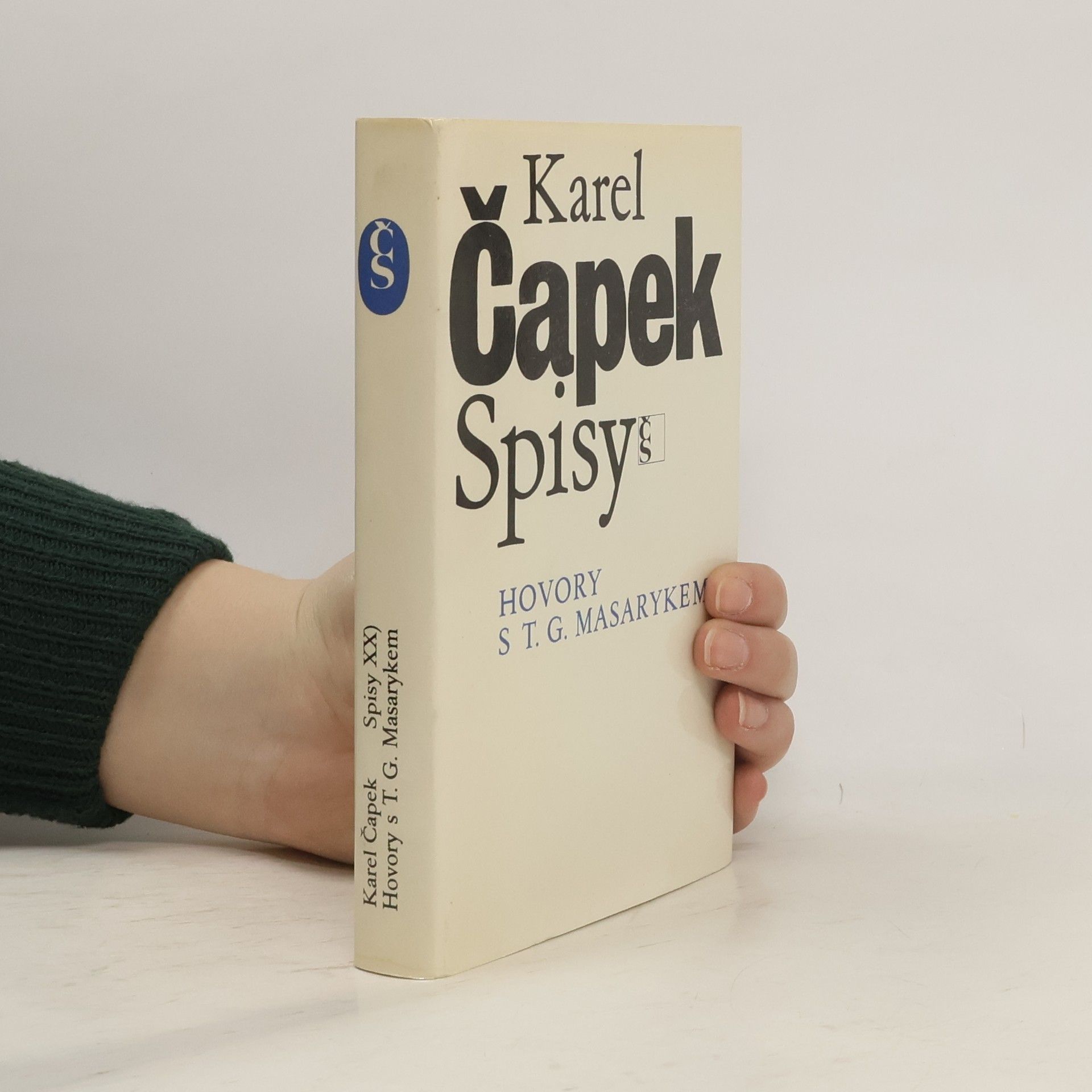 Karel Čapek Hovory s T. G. Masarykem
