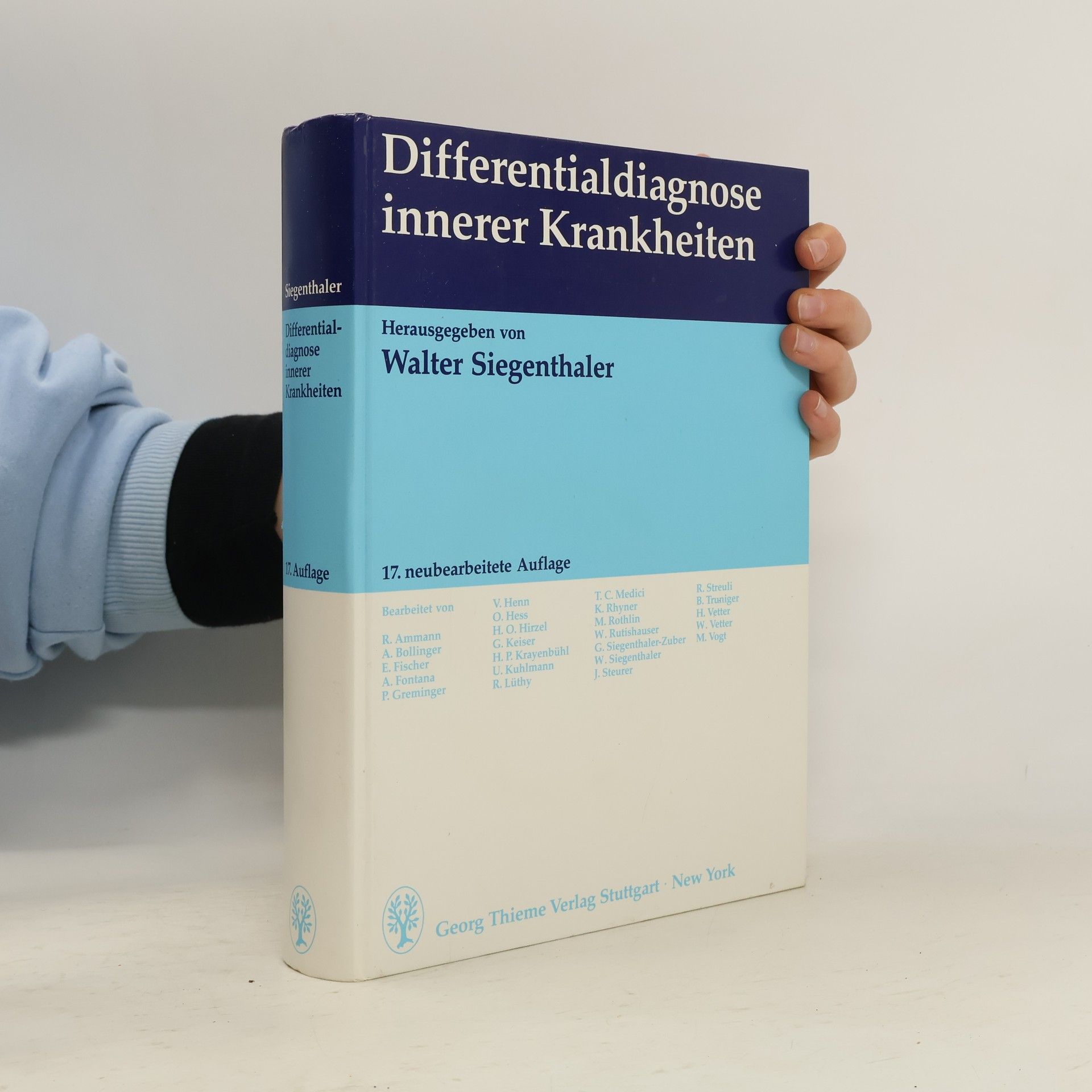 Walter Siegenthaler Differentialdiagnose innerer Krankheiten