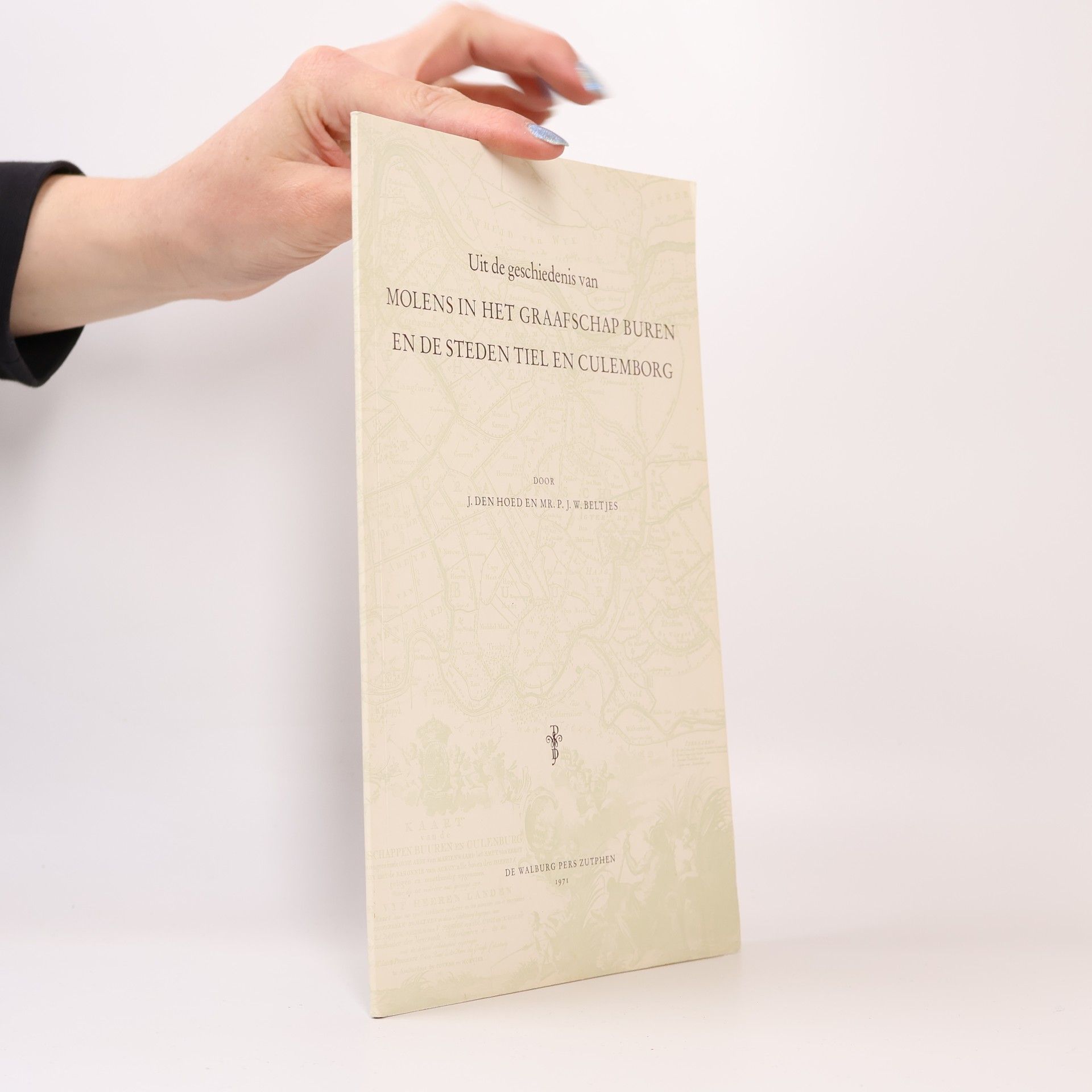 J. den Hoed Uit de geschiedenis van molens in het graafschap Buren en de steden Tiel en Culemborg