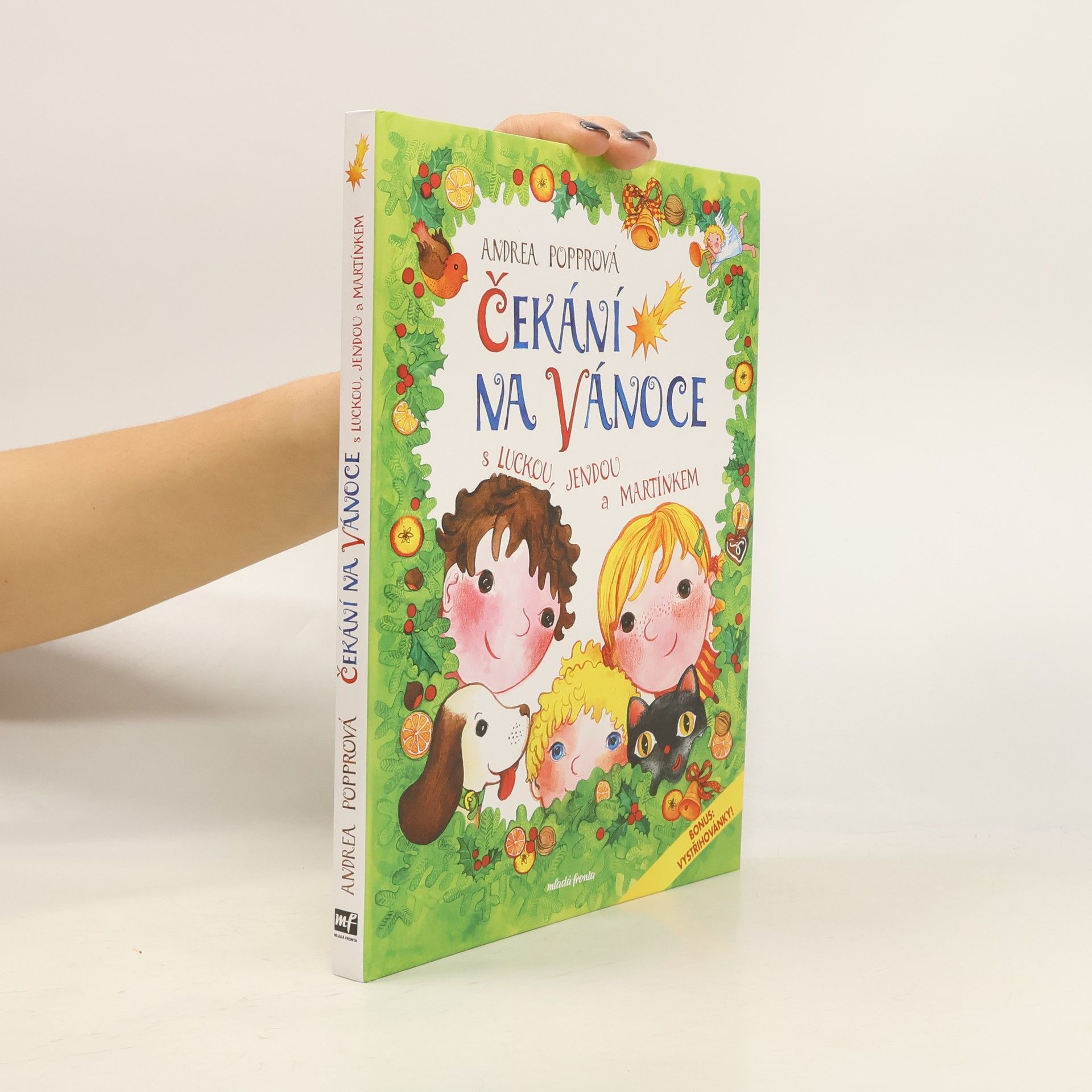 Andrea Popprová Čekání na Vánoce s Luckou, Jendou a Martínkem